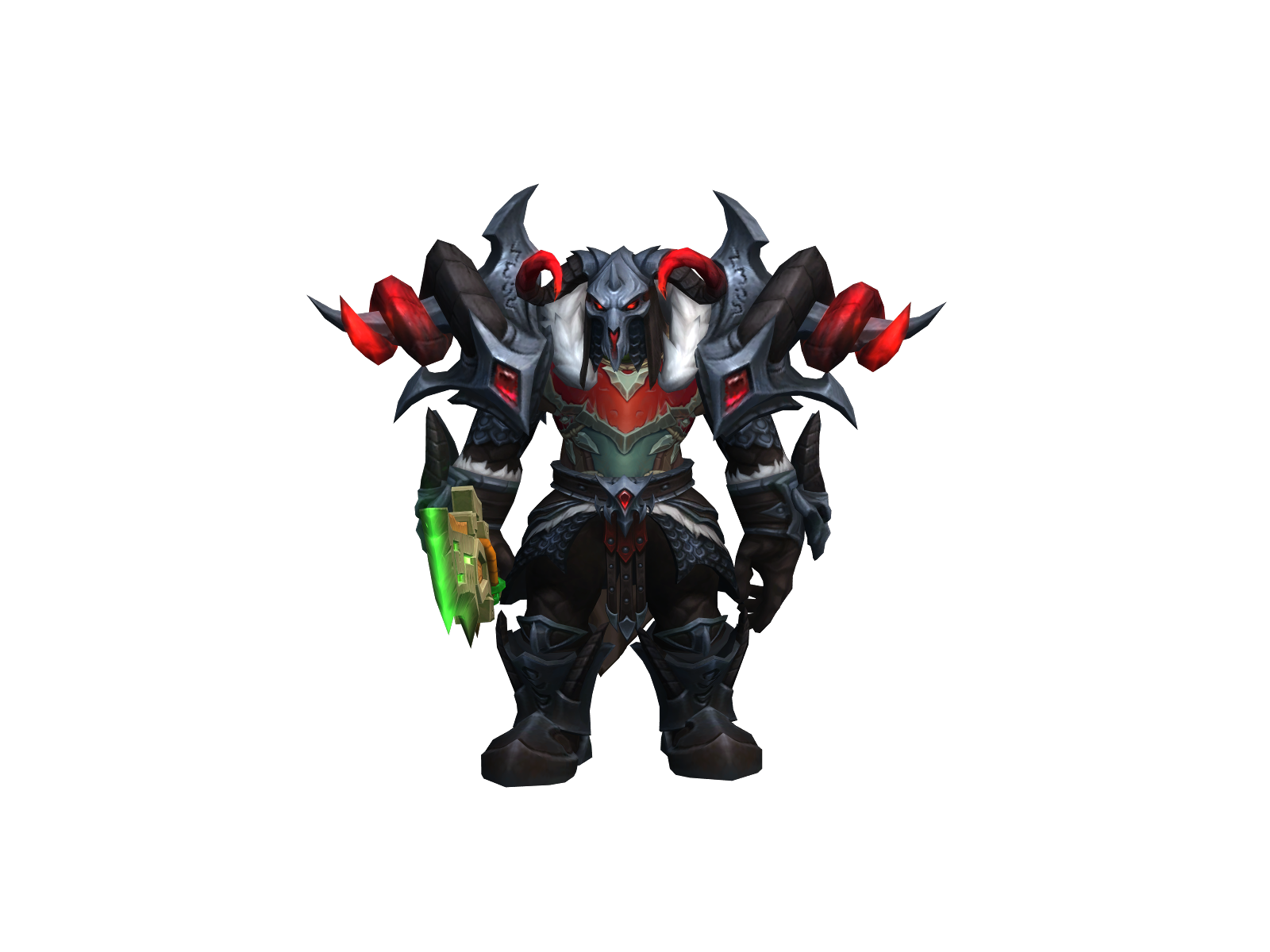 Lokregar 3D character render