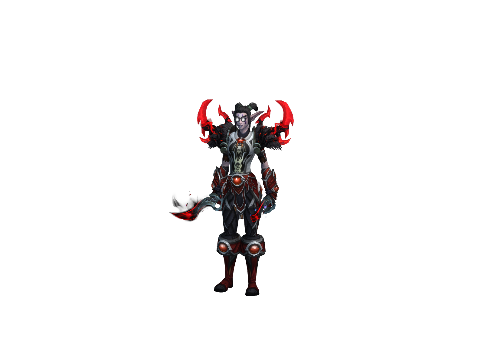 Nyxax 3D character render