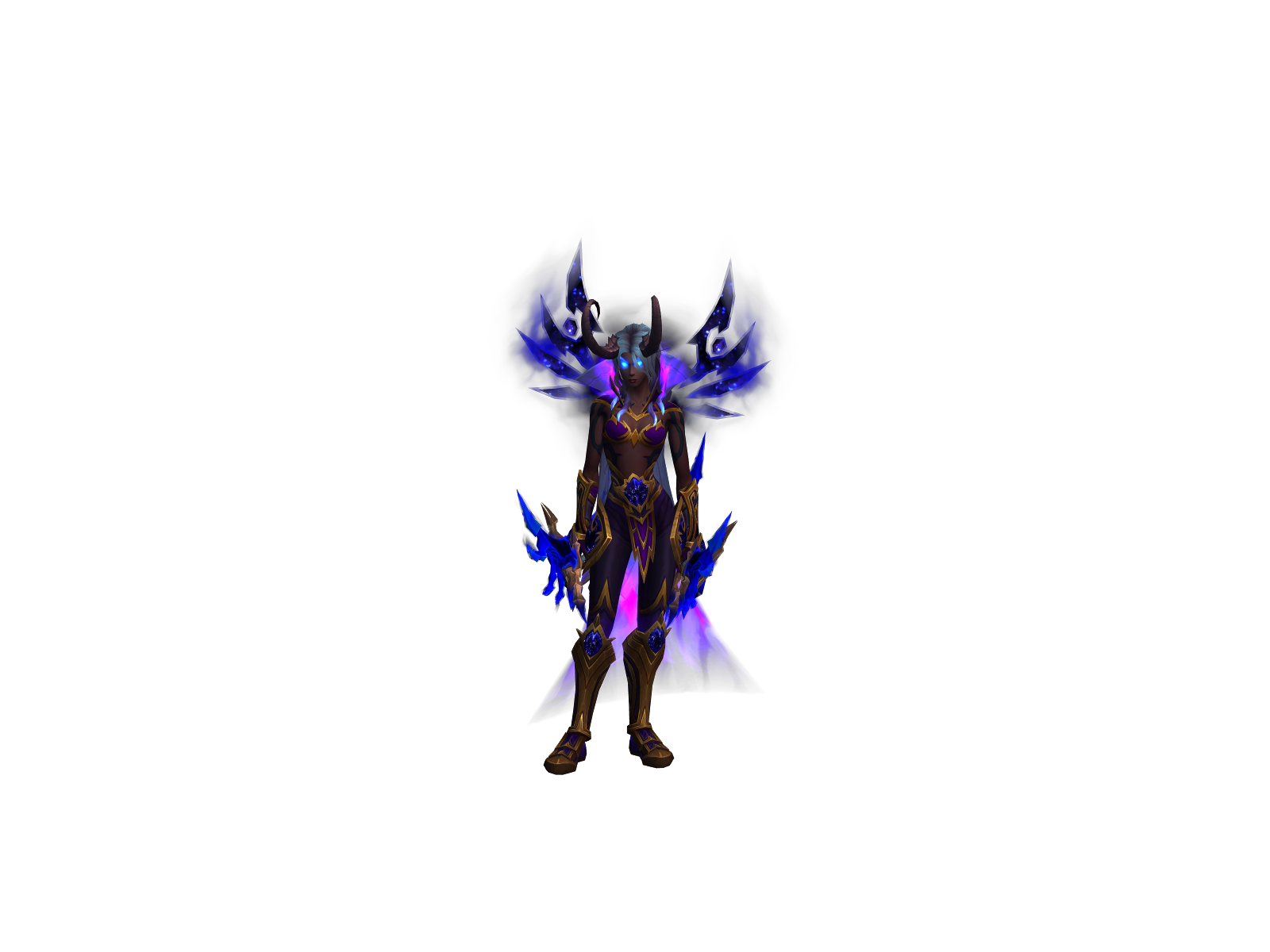 Voidprotein 3D character render