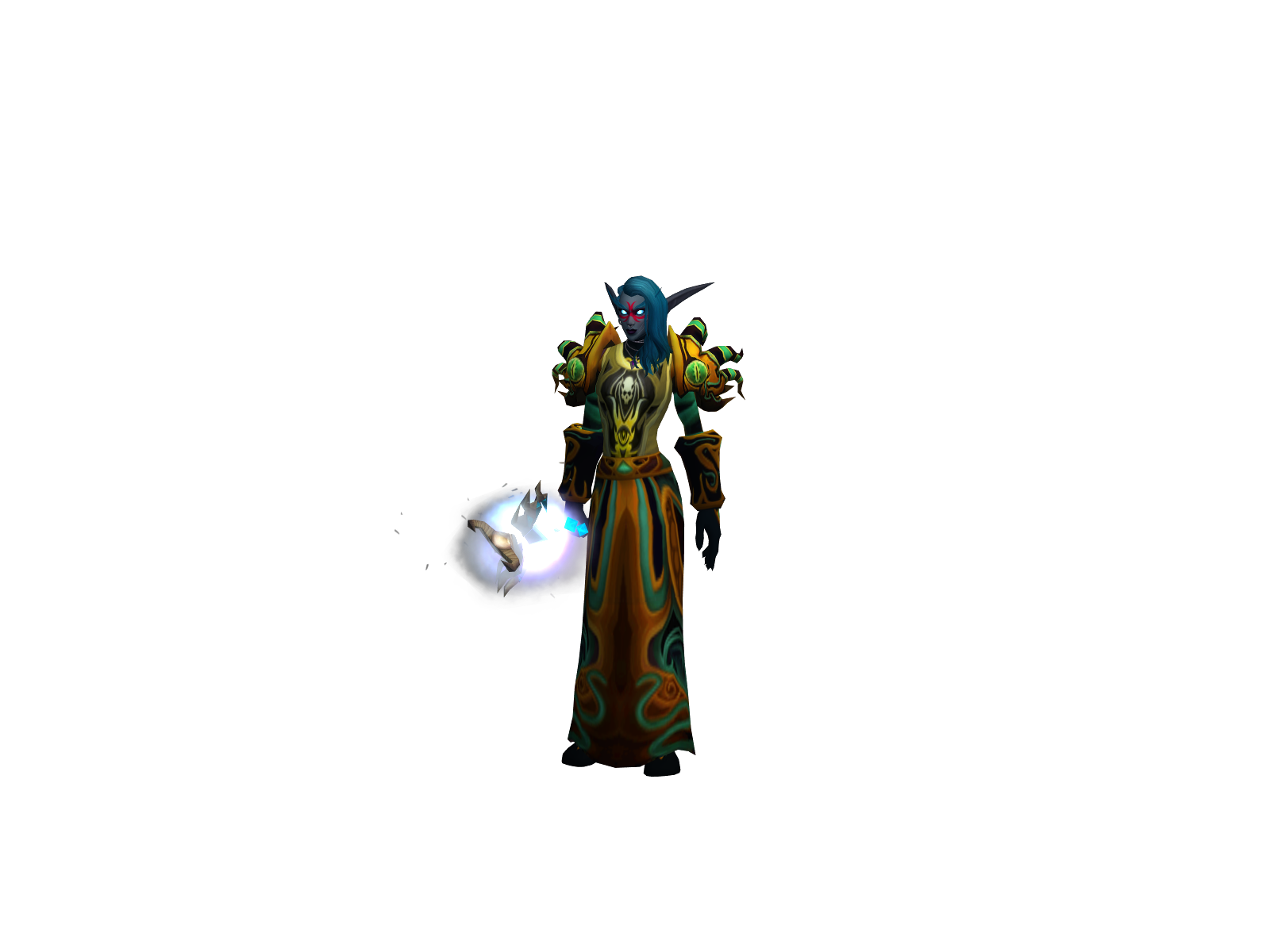 Bufflockffs 3D character render