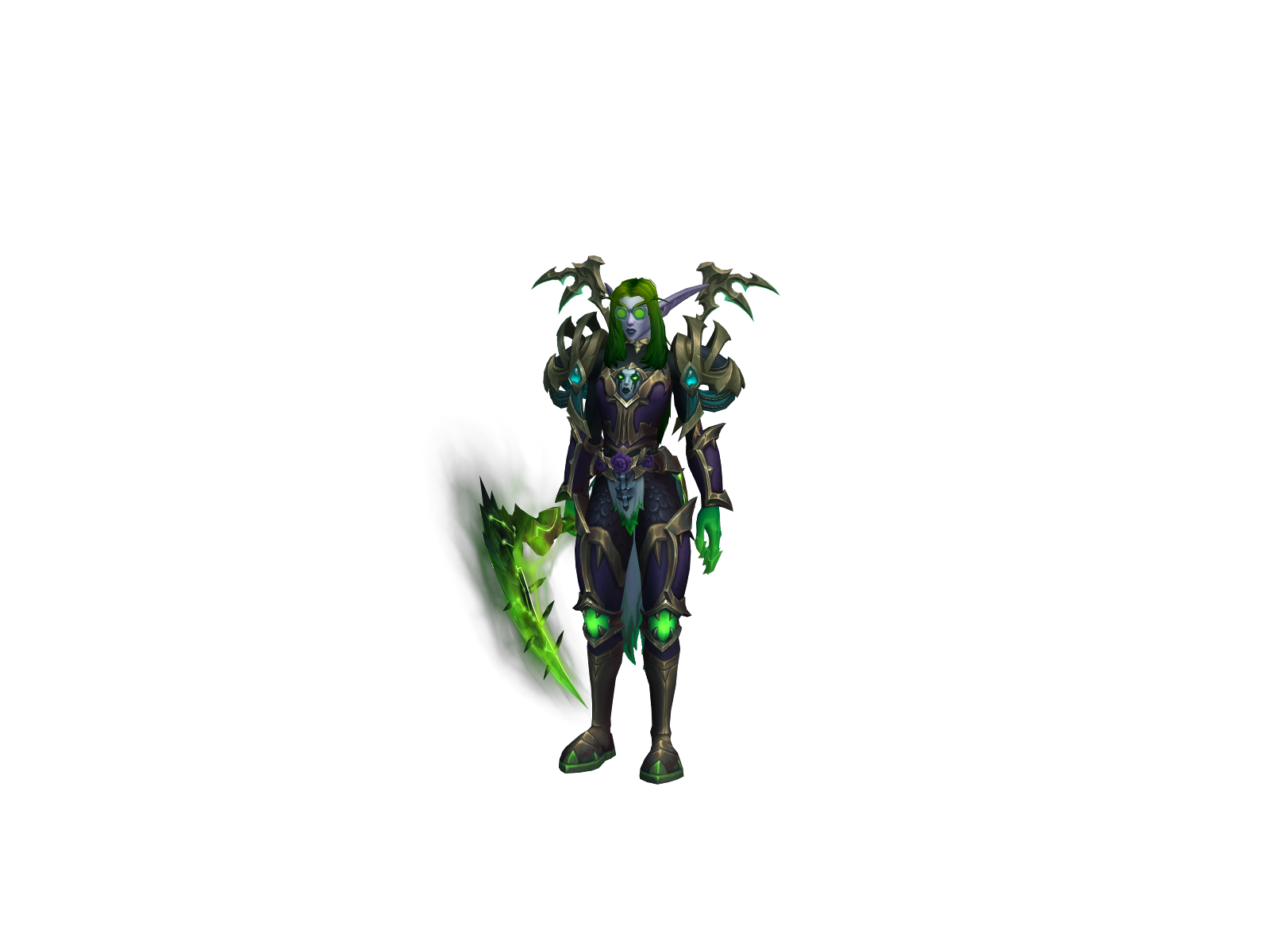 Lloreen 3D character render