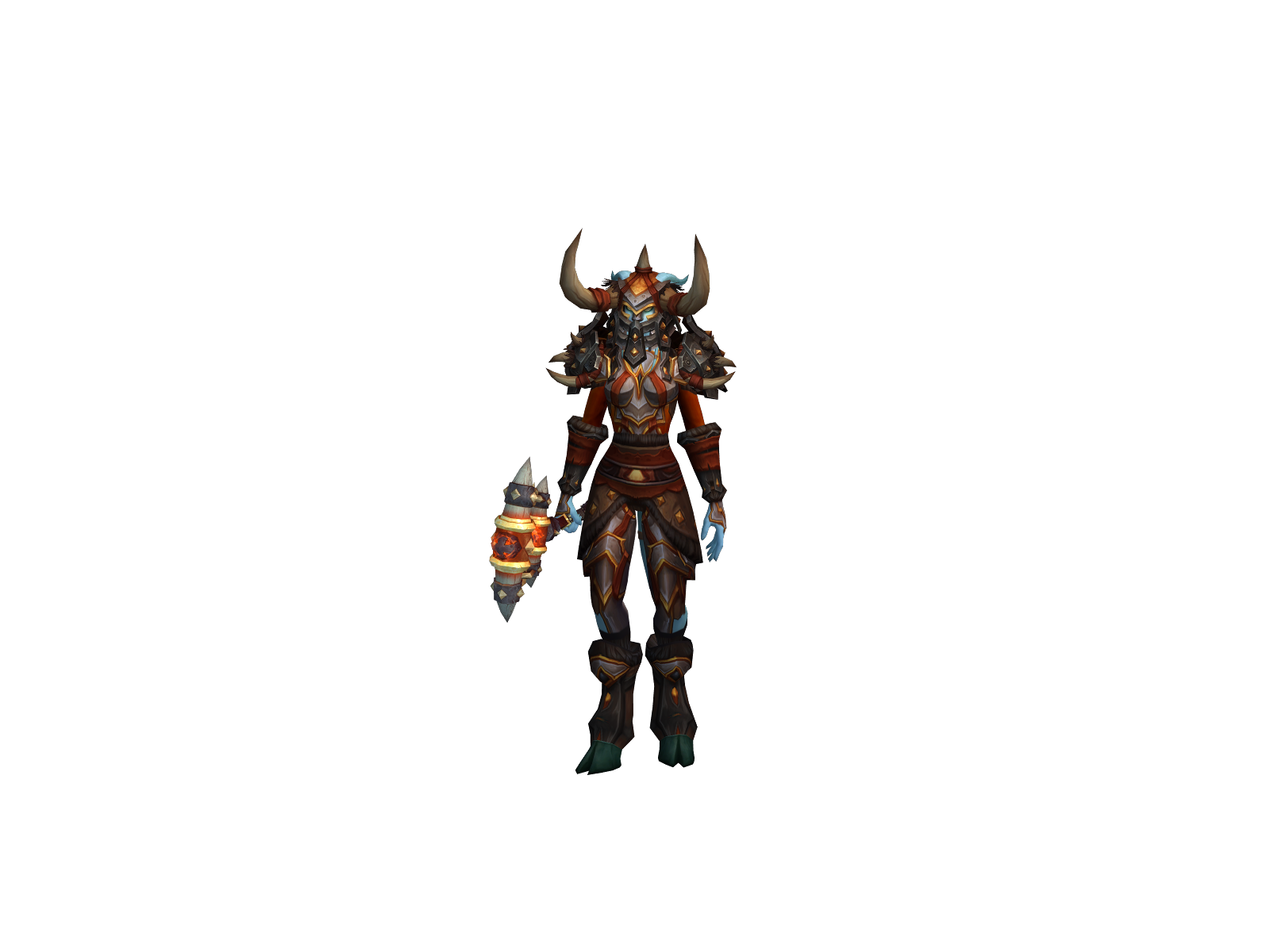 Shkódnica 3D character render