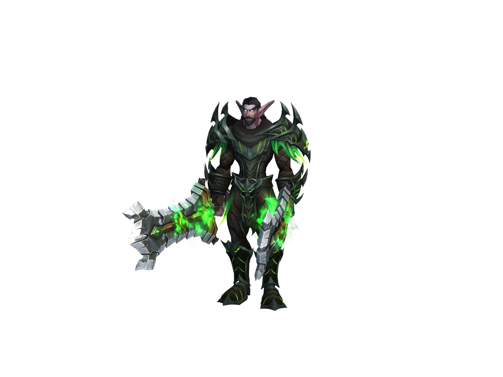 Arvyll 3D character render