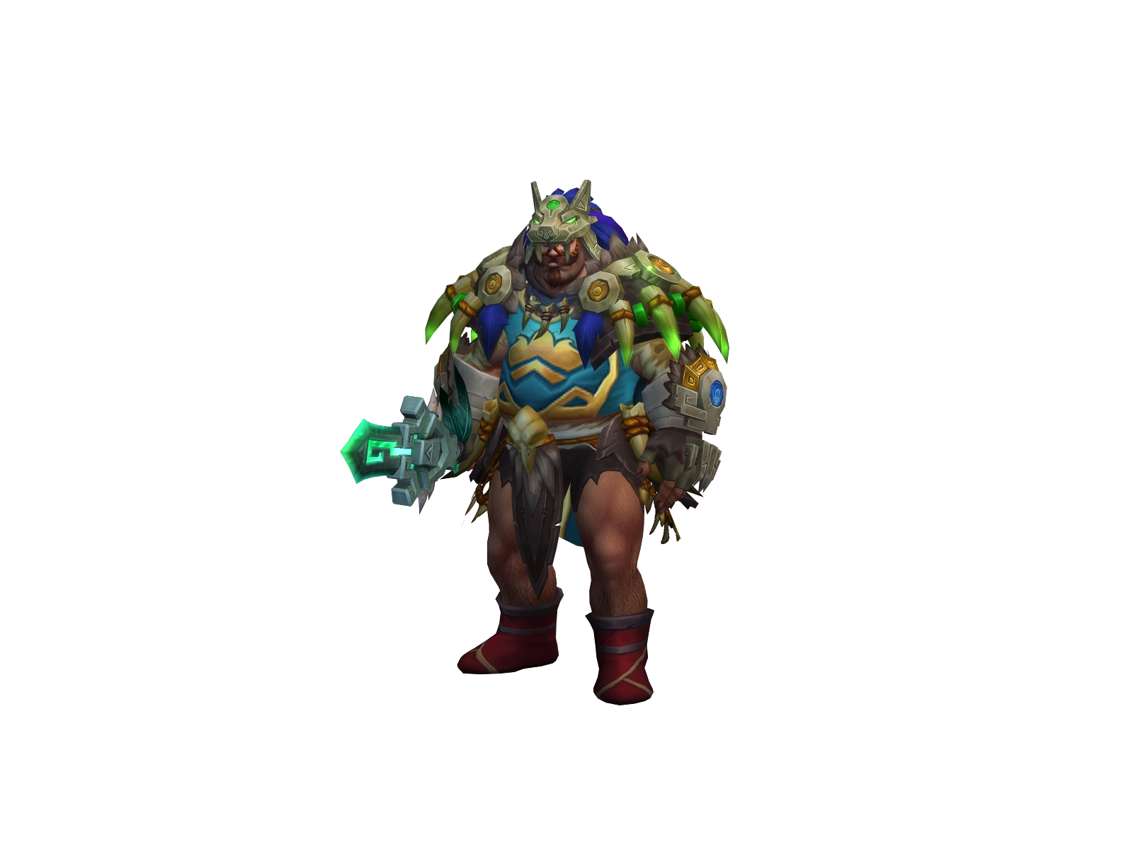Brouceli 3D character render
