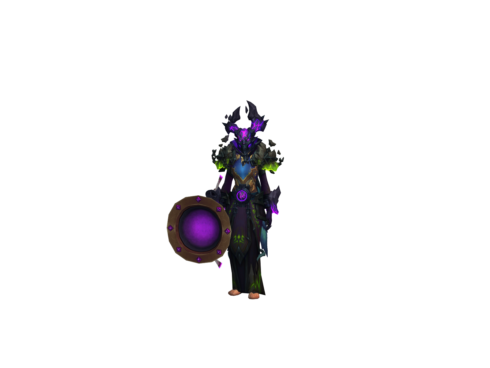 Corapocs 3D character render