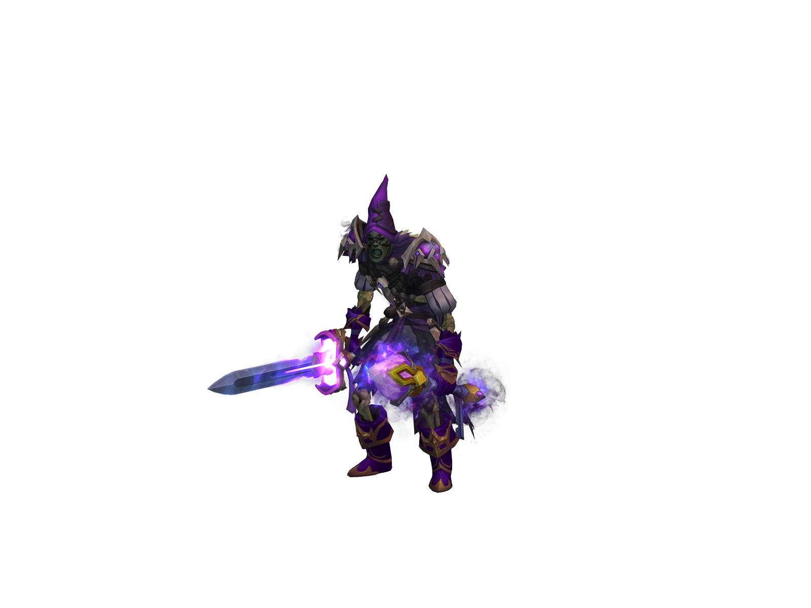 Ghoulstep 3D character render