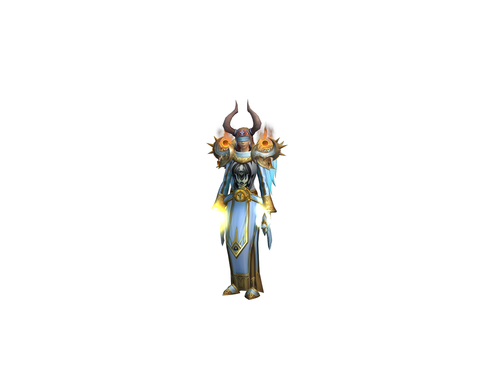 Faketyrael 3D character render