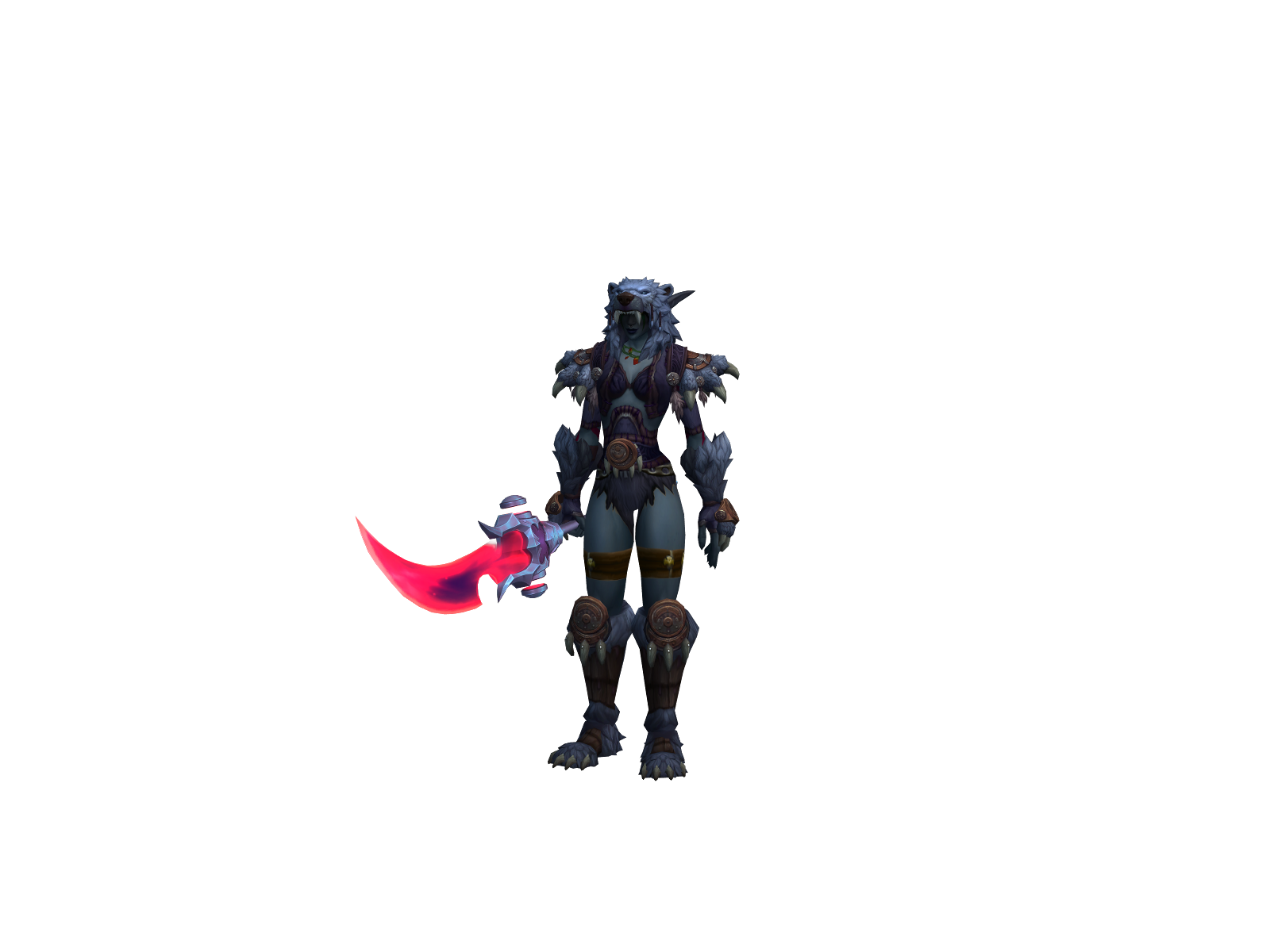 Bornbear 3D character render