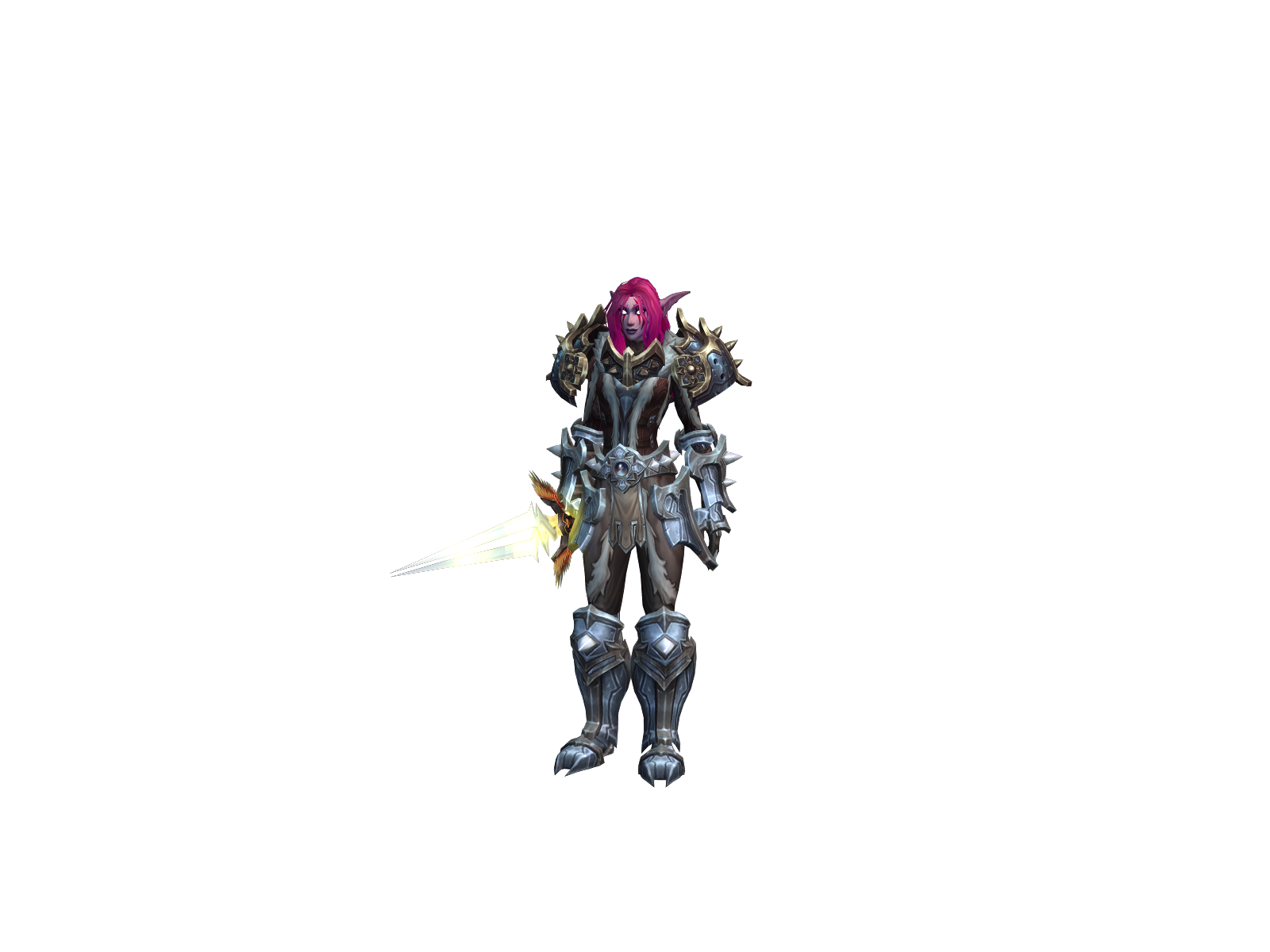 Snakelips 3D character render