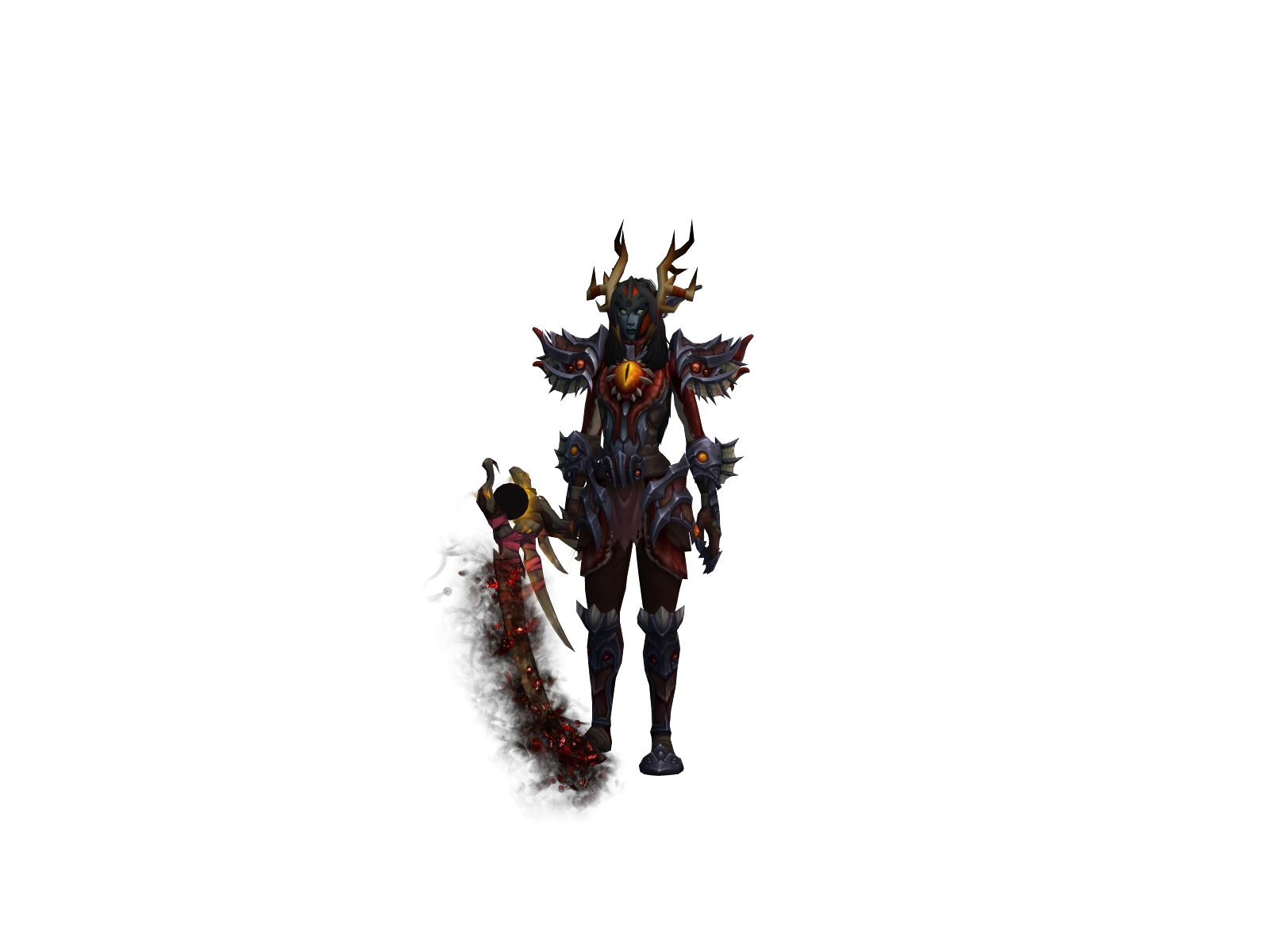 Frogdru 3D character render