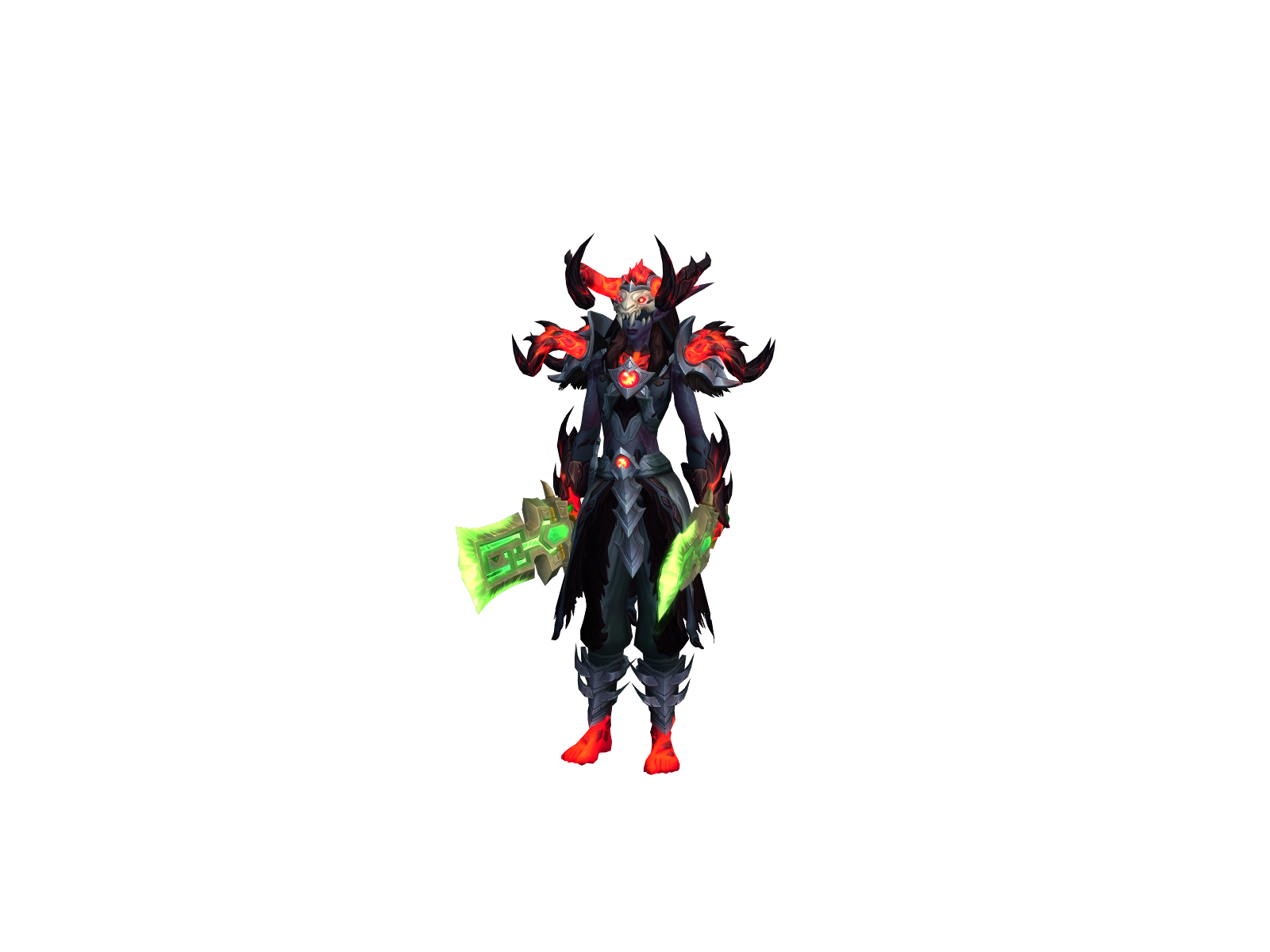 Fíz 3D character render