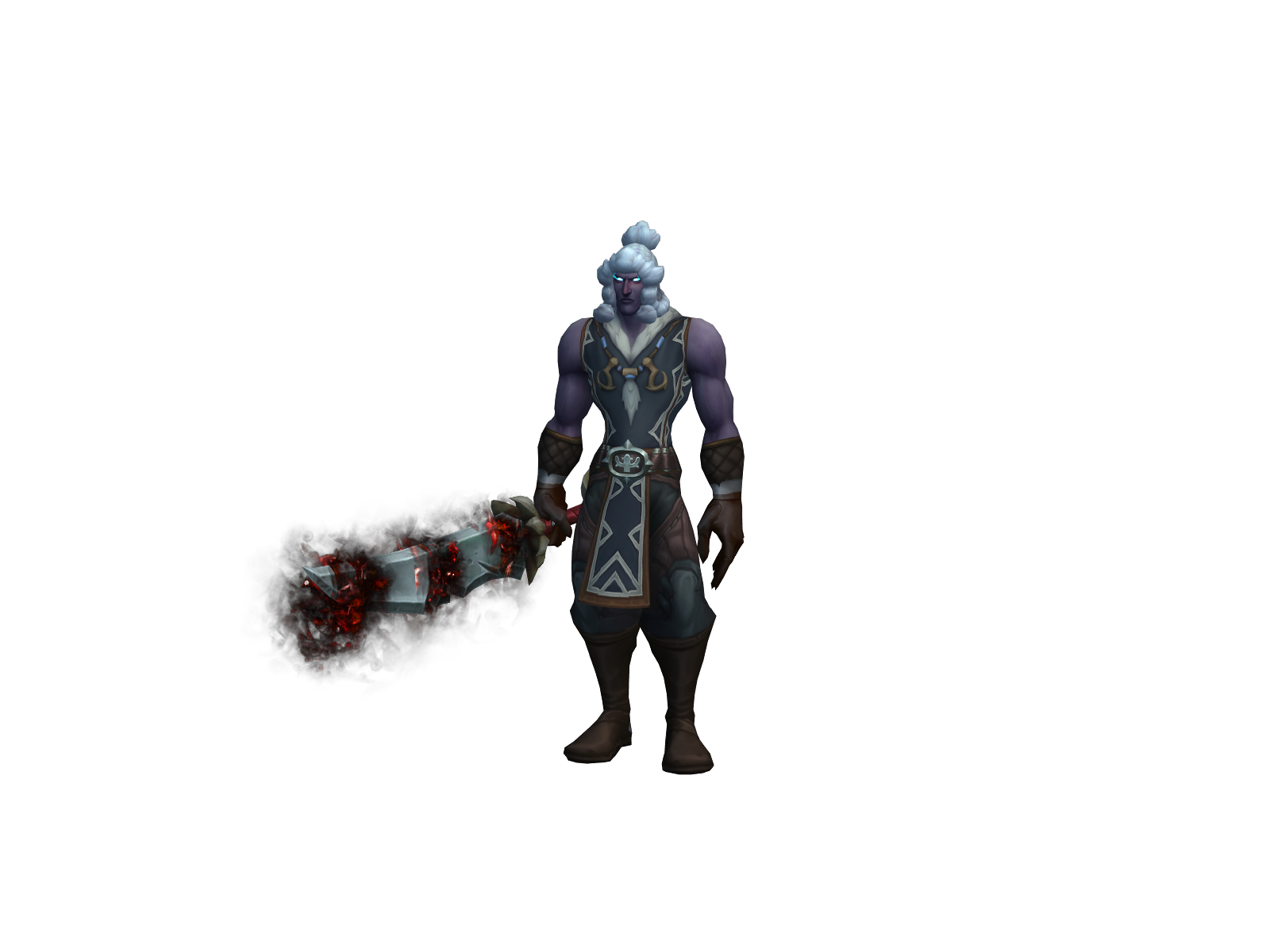 Oruel 3D character render