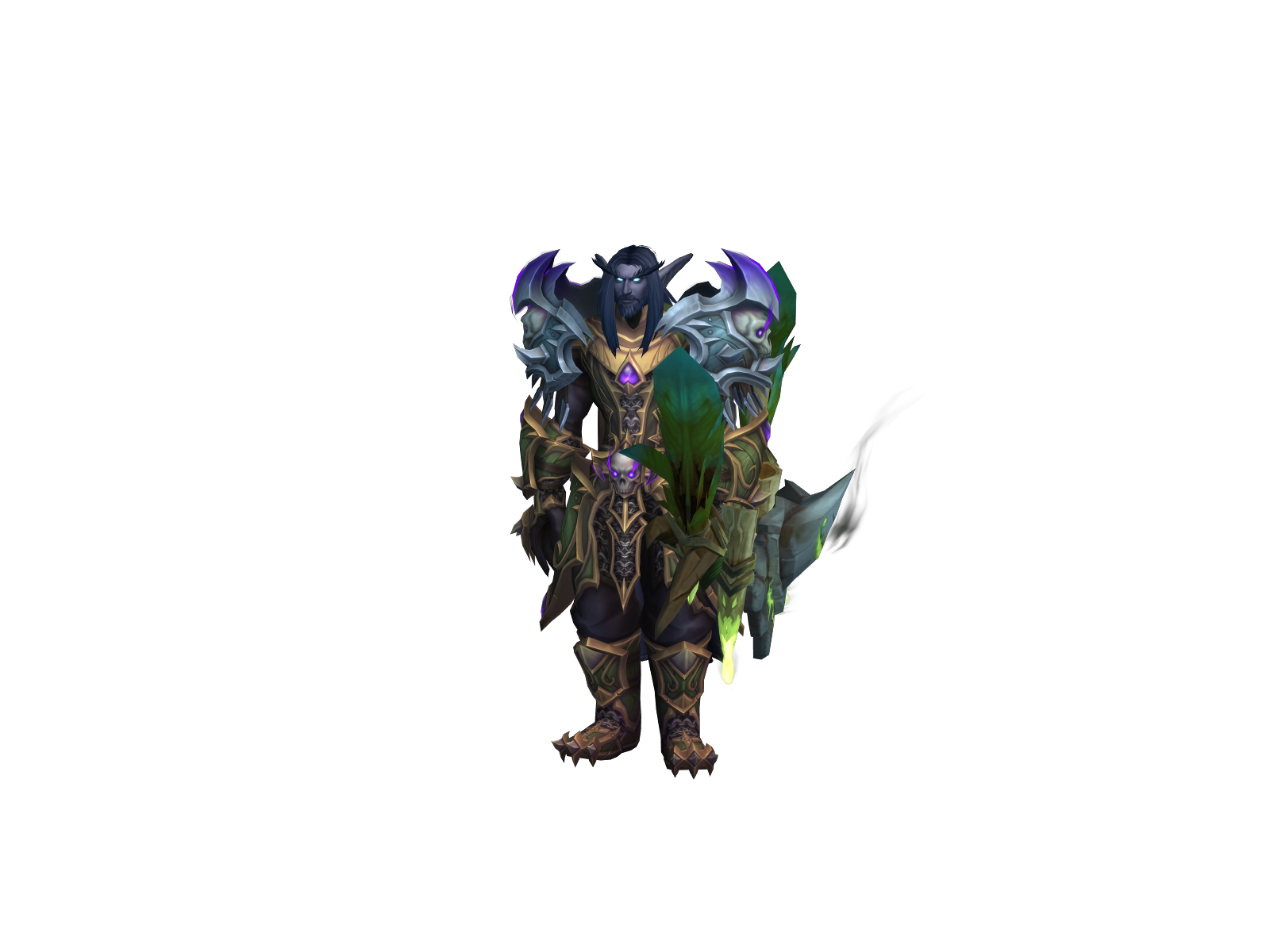 Blakbeard 3D character render