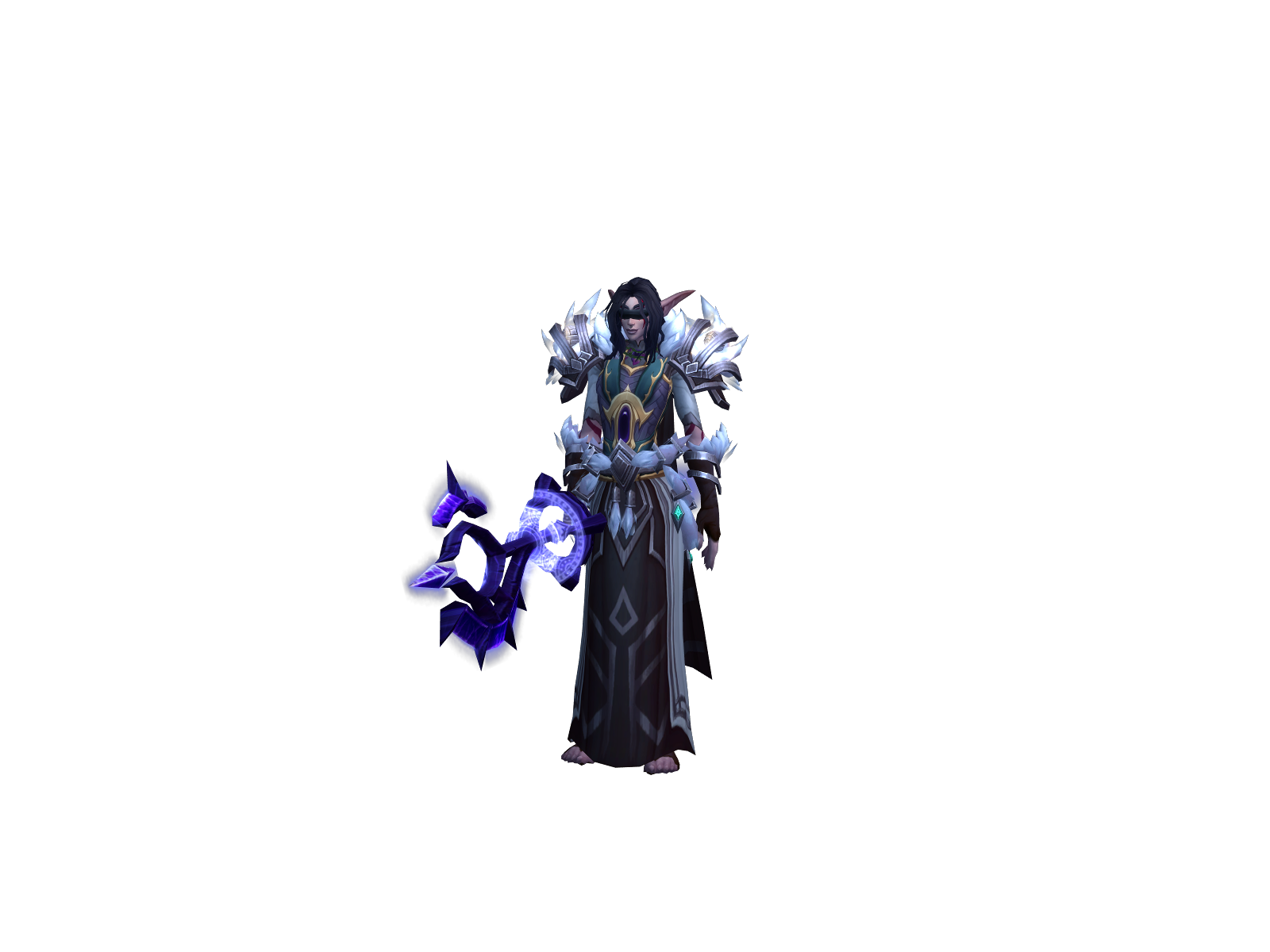 Evelíné 3D character render