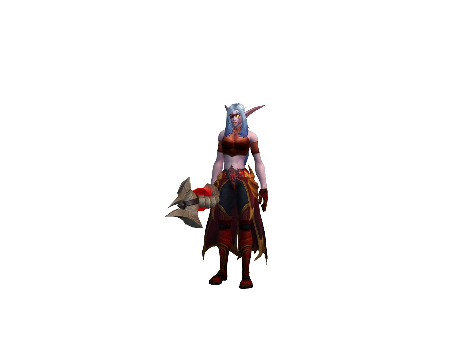 Kittyxo 3D character render