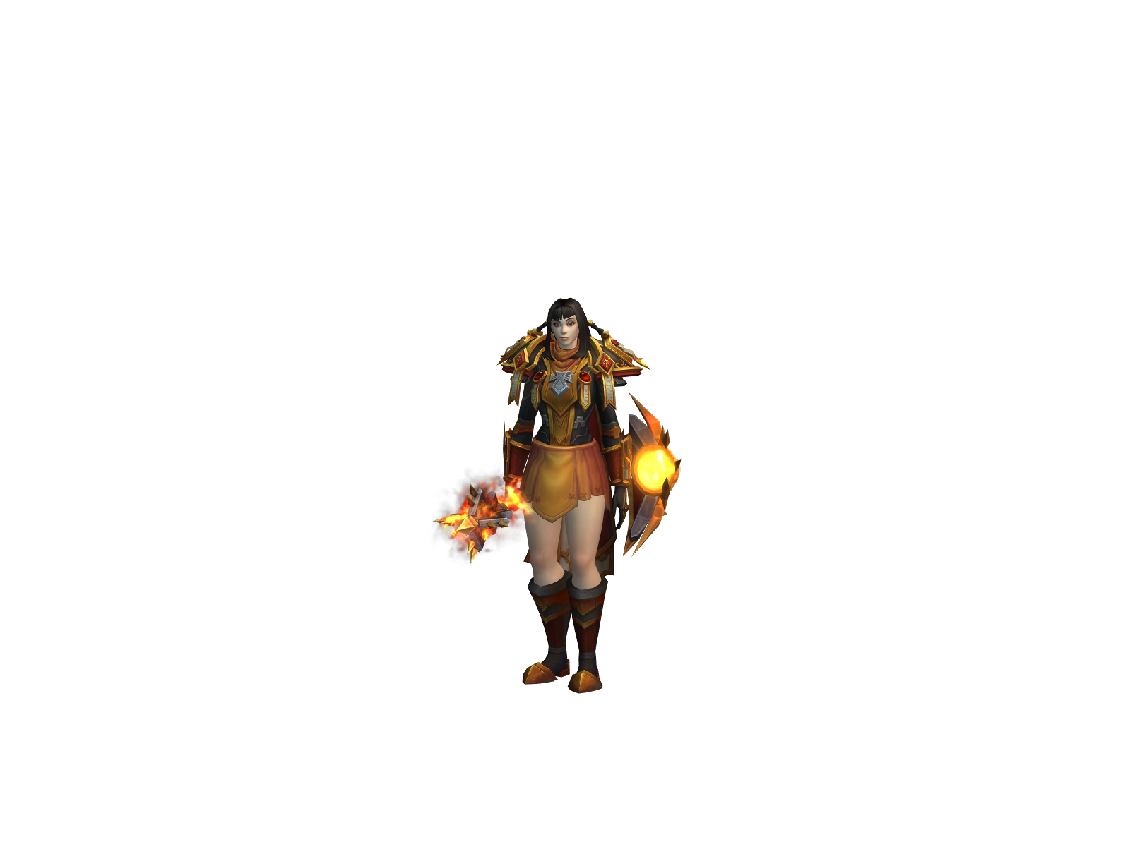 Golaniyule 3D character render