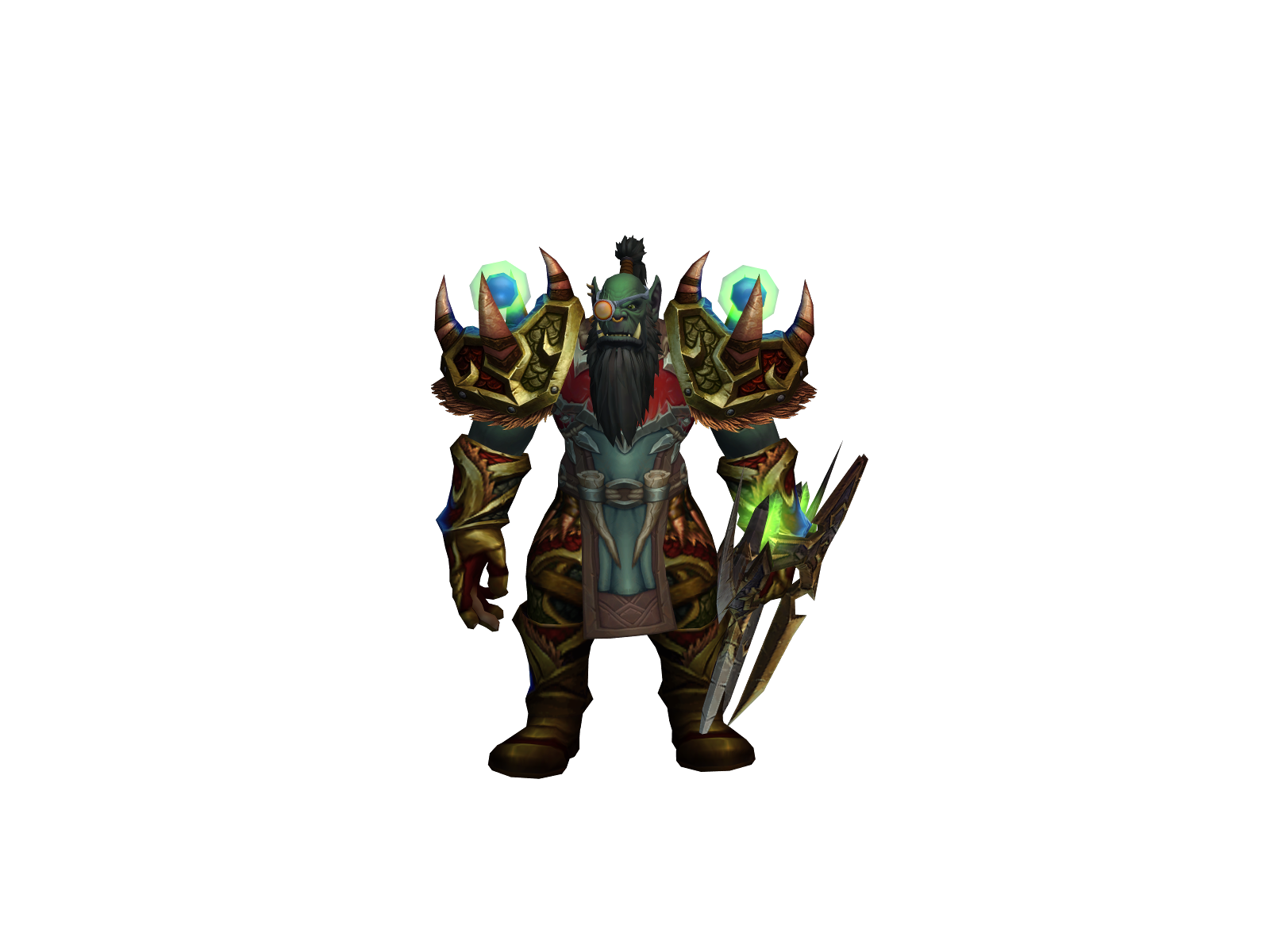 Uncalled 3D character render