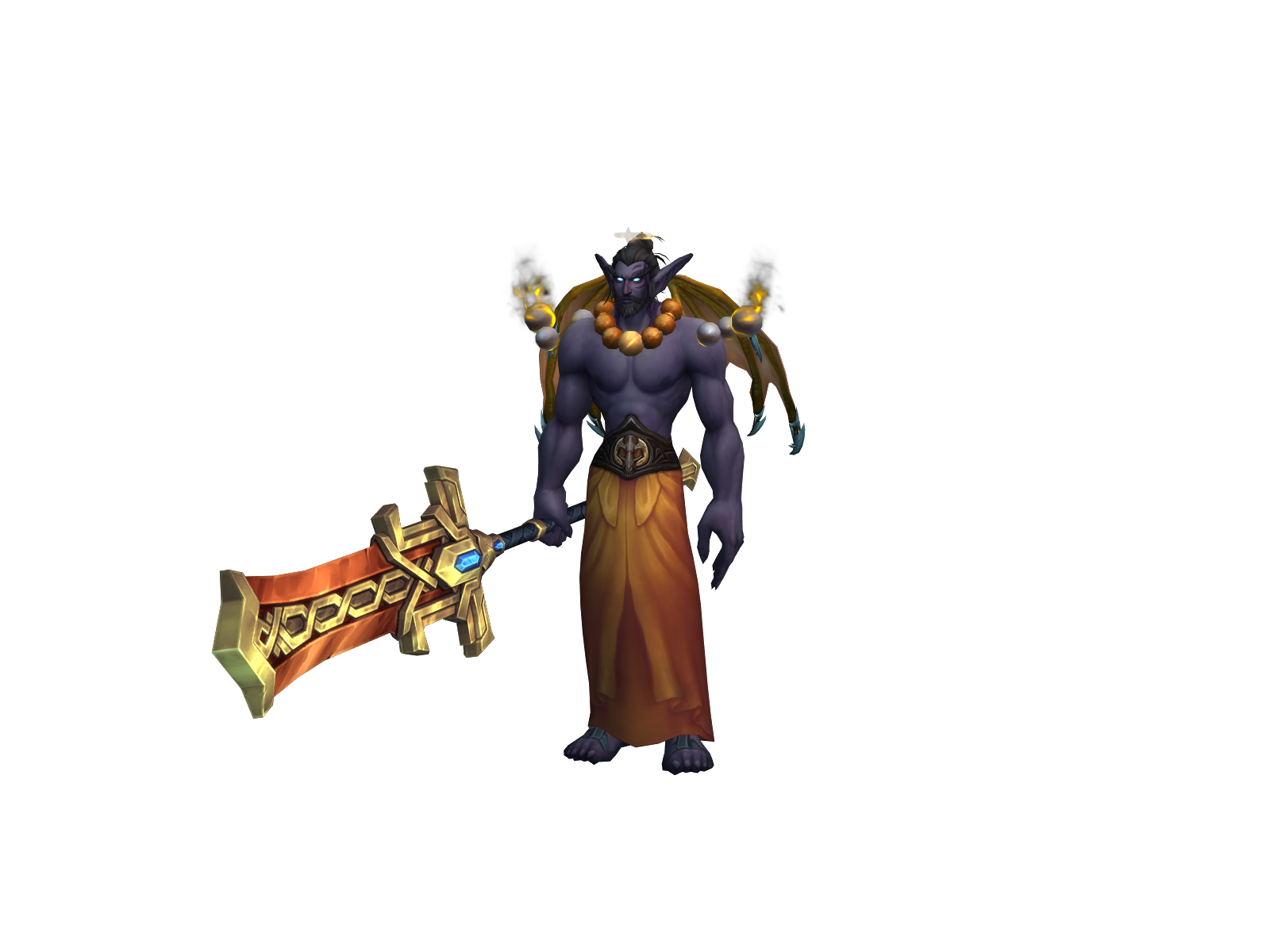 Bliss 3D character render