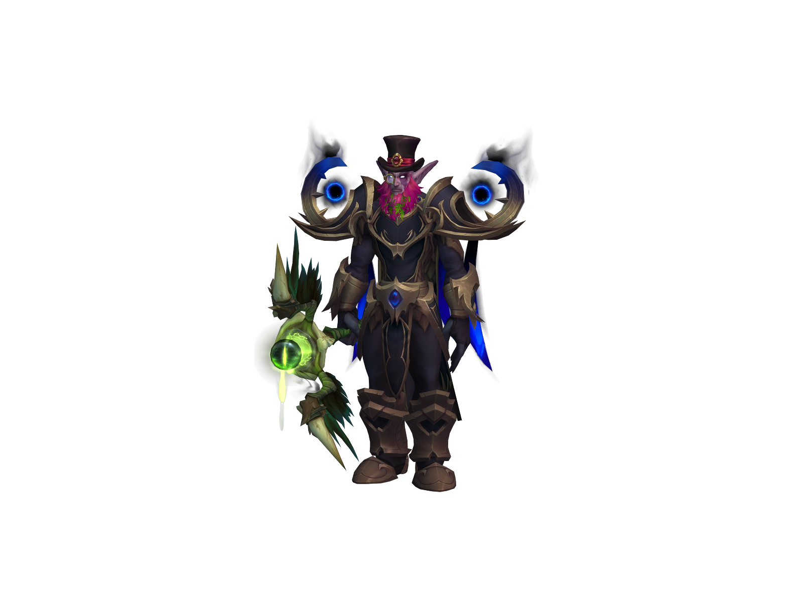 Fearlemonde 3D character render