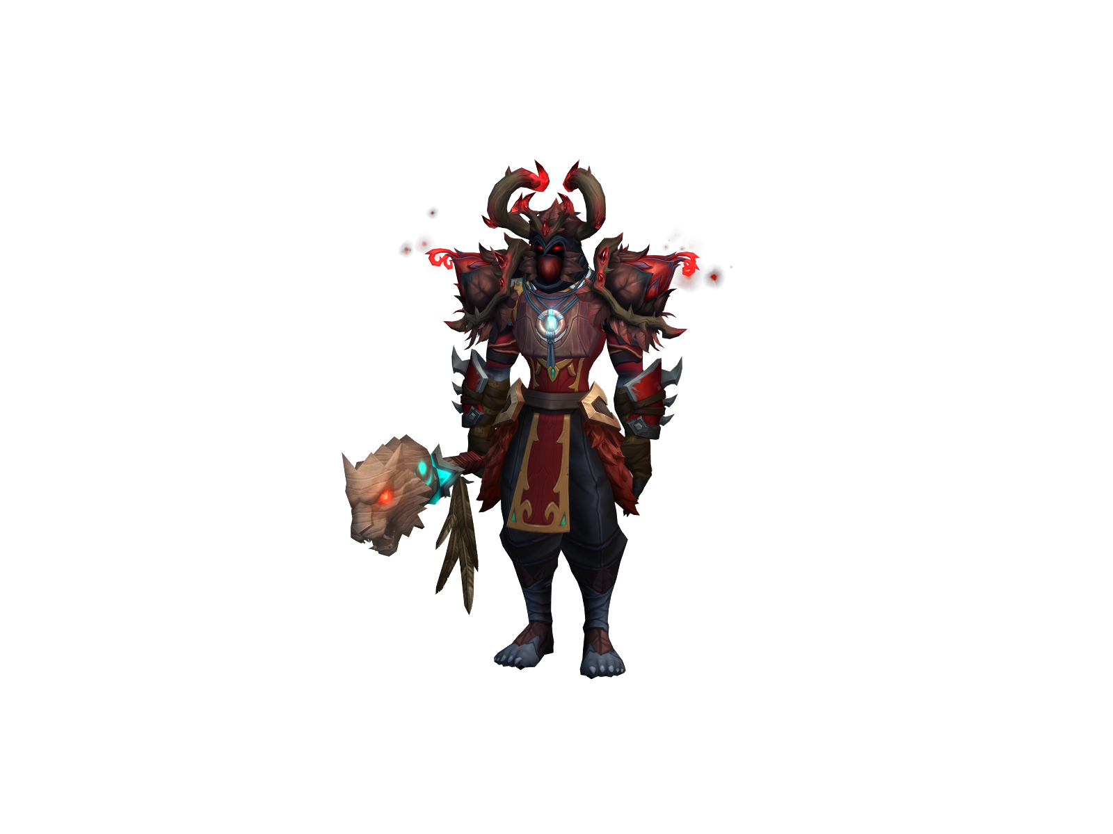 Smokeshift 3D character render