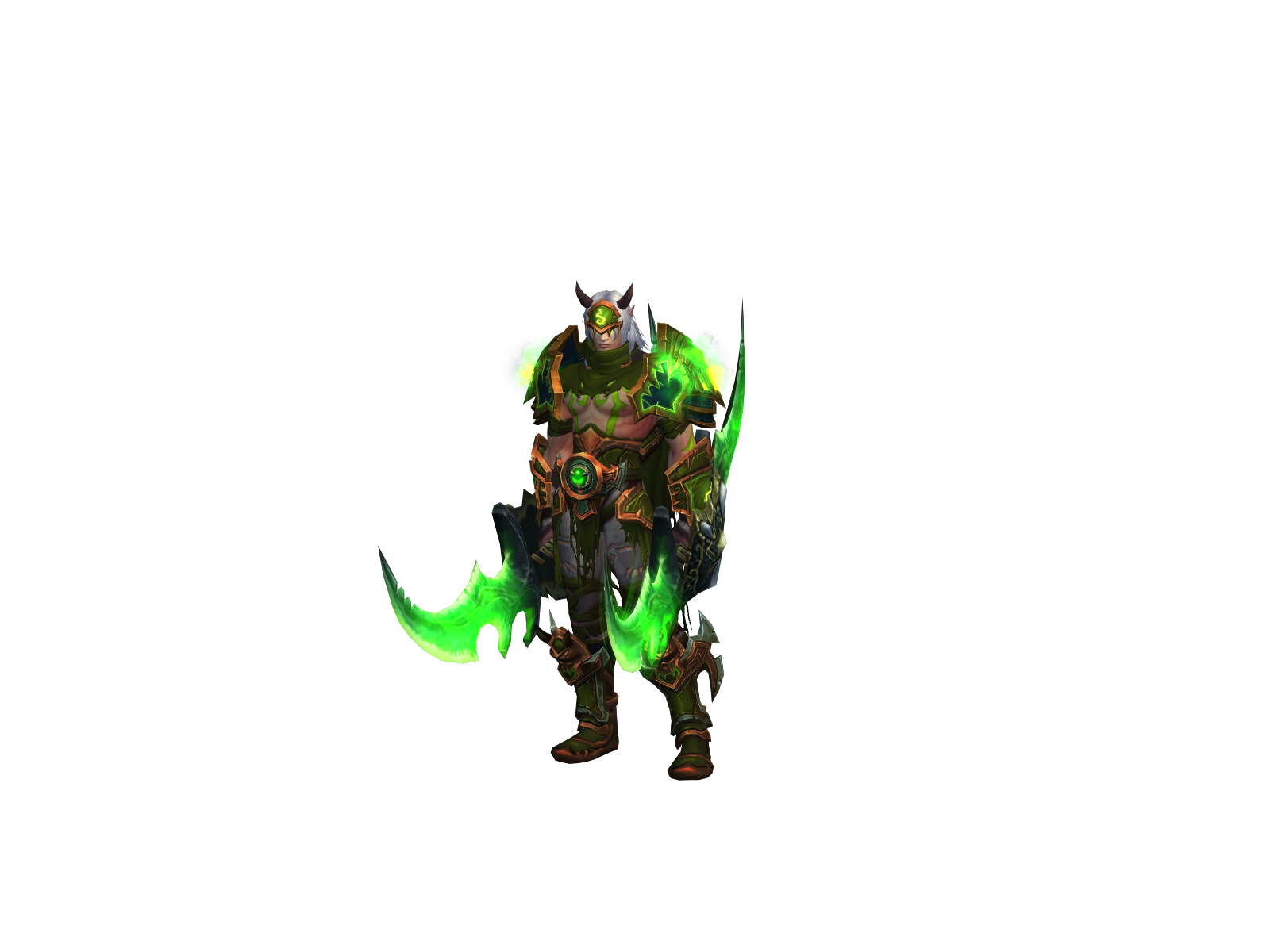 Ponury 3D character render