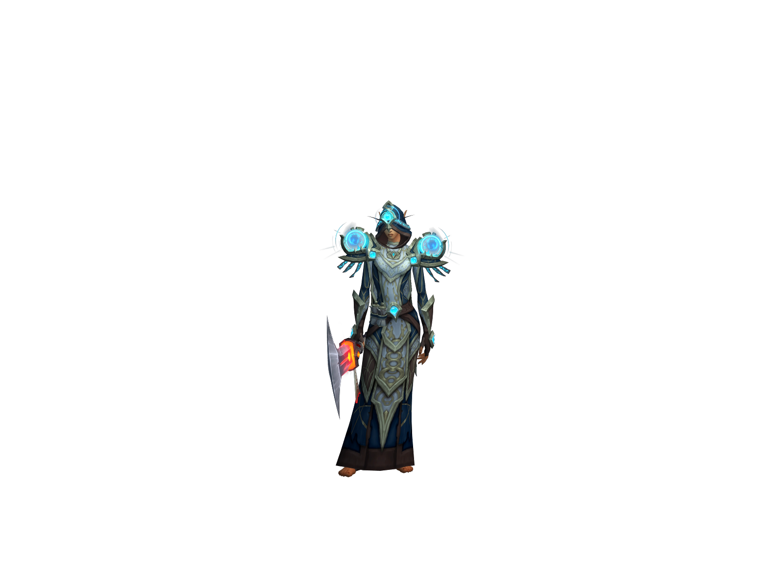 Sliqq 3D character render