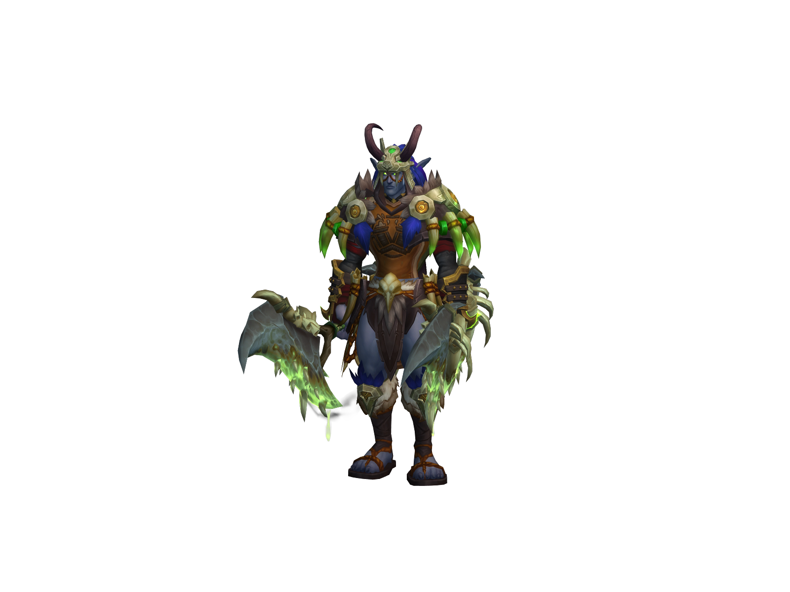 Fríngles 3D character render