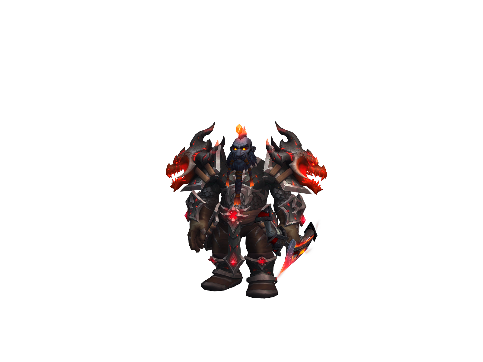 Voldran 3D character render
