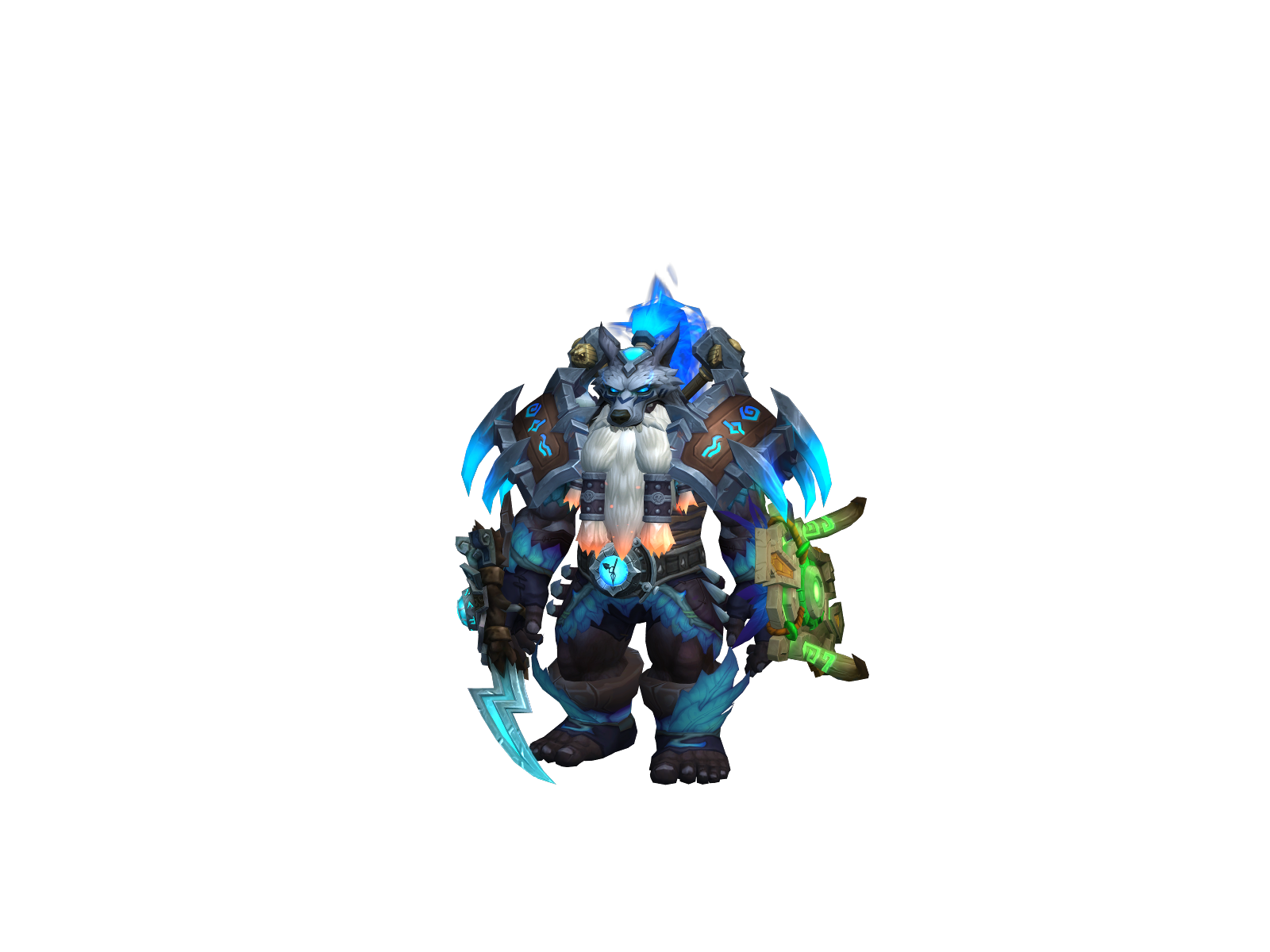 Bremsspor 3D character render