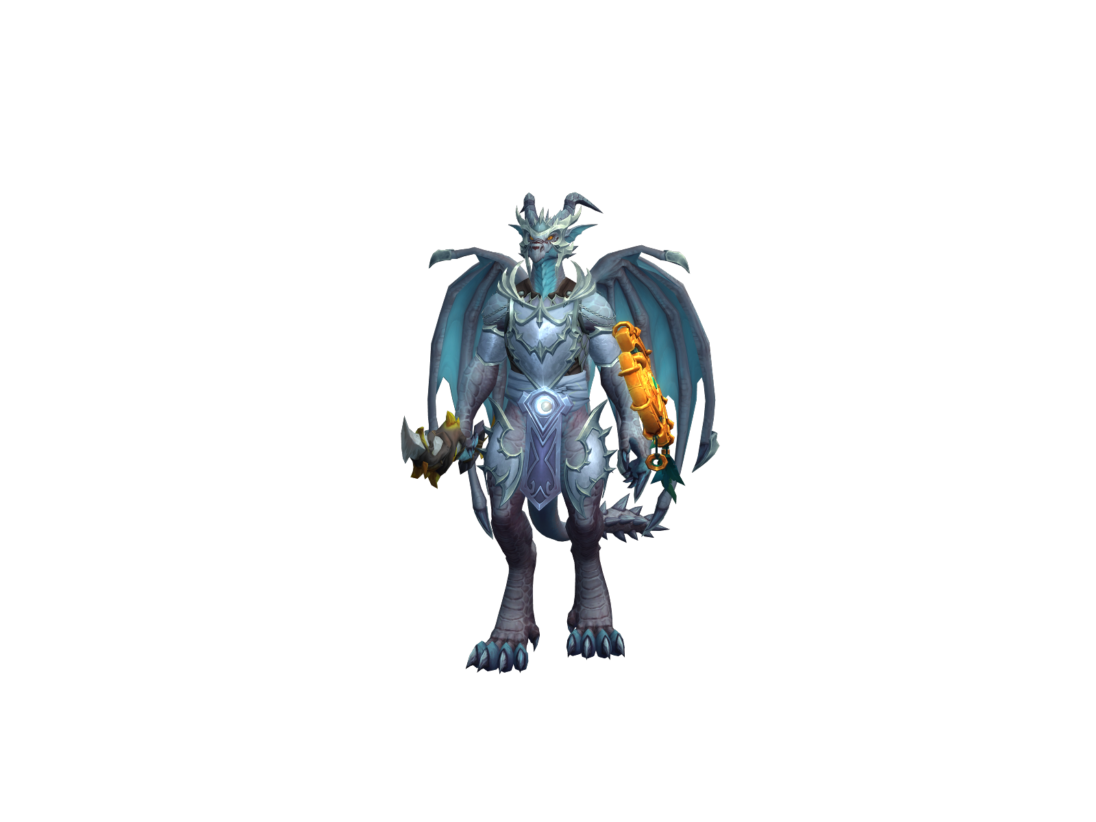 Sulaus 3D character render