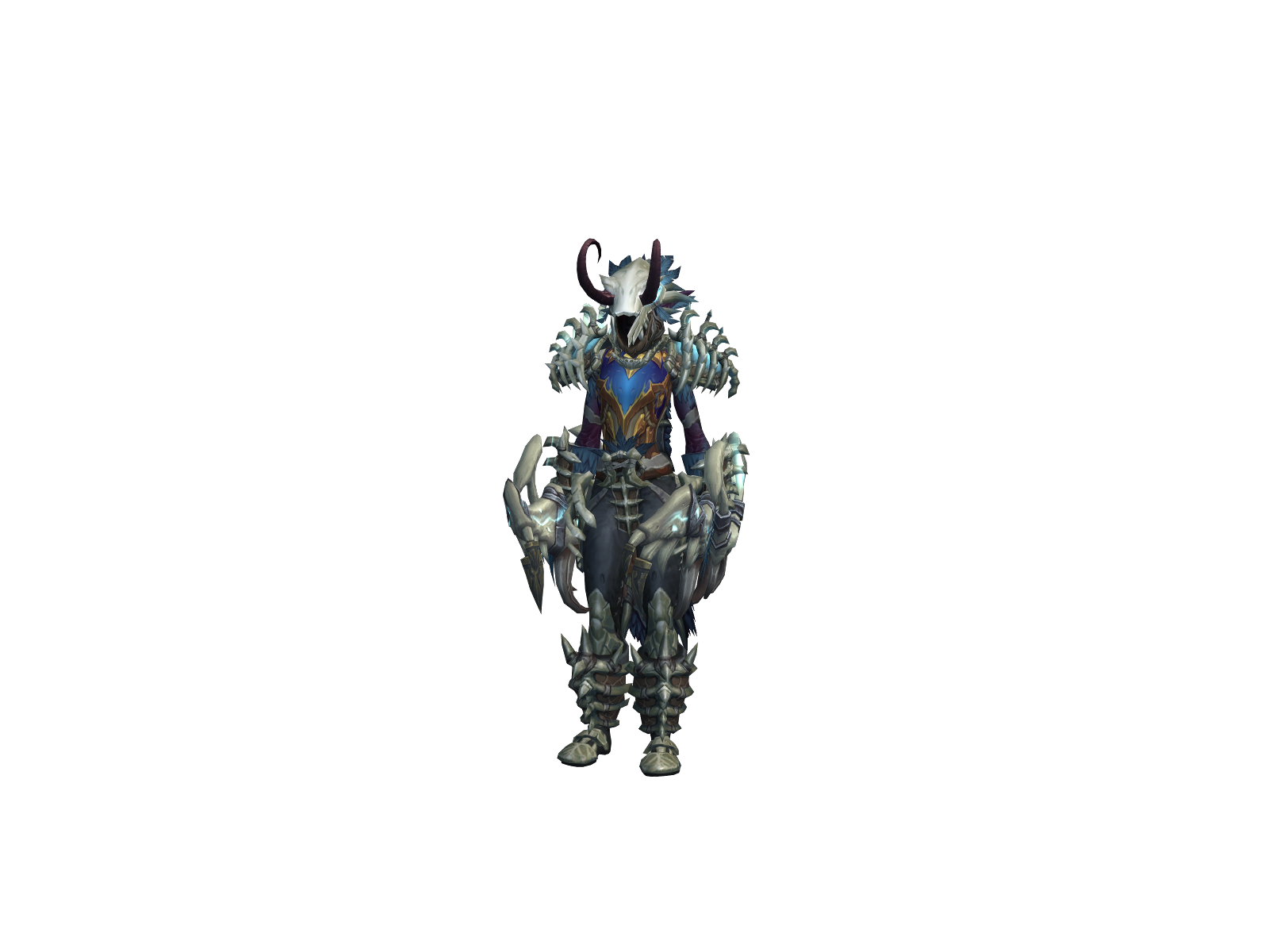 Demonknight 3D character render