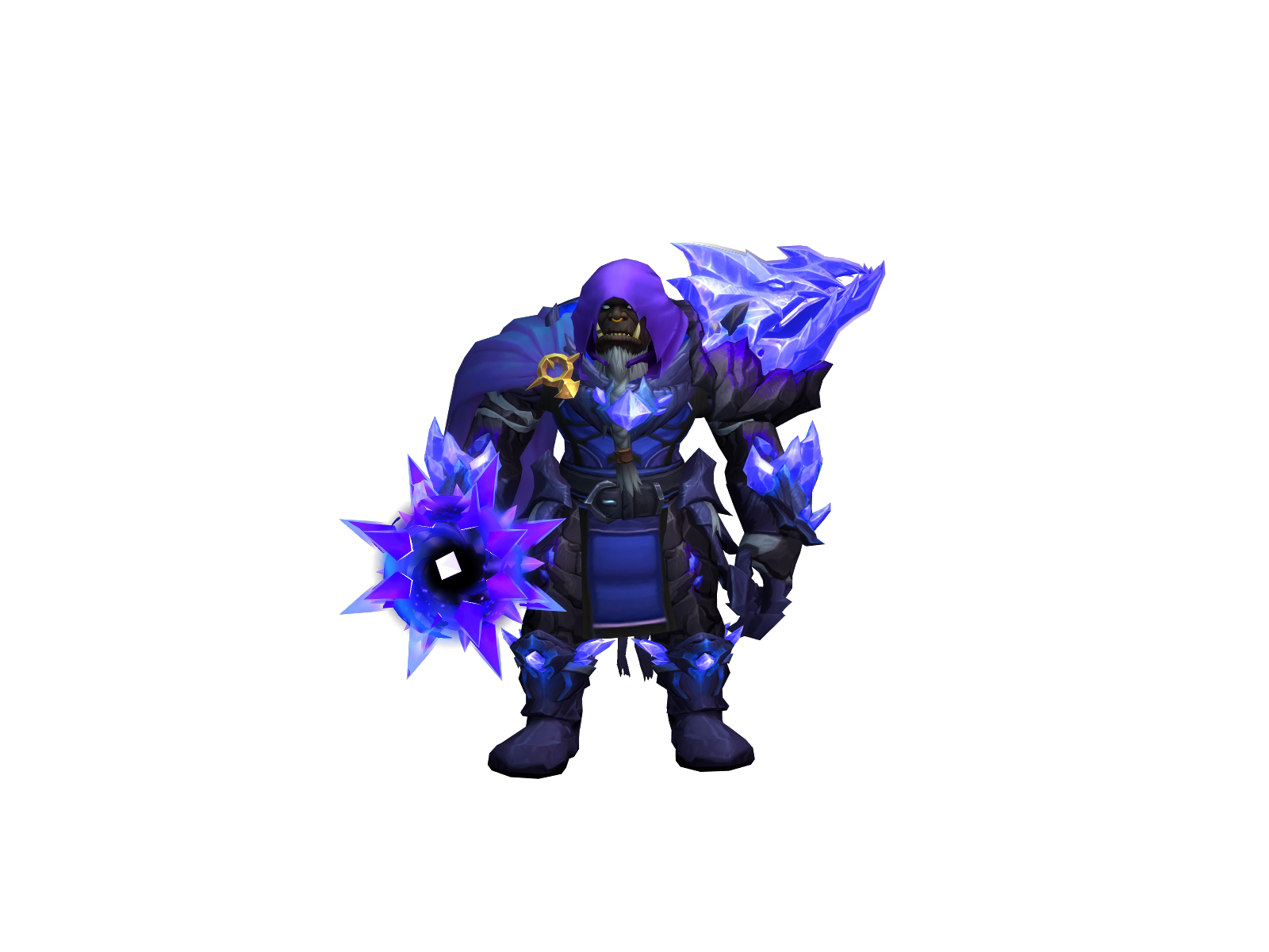 Hèlkash 3D character render
