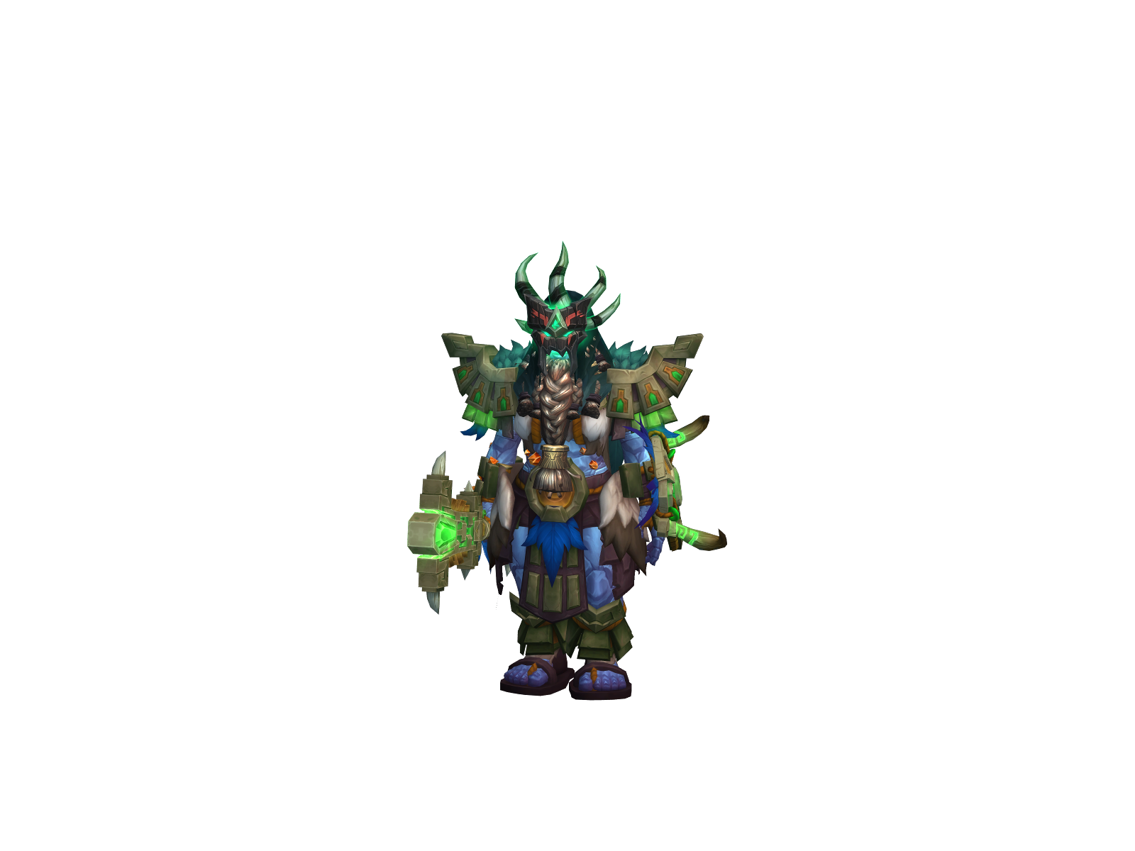 Lavaklumpx 3D character render