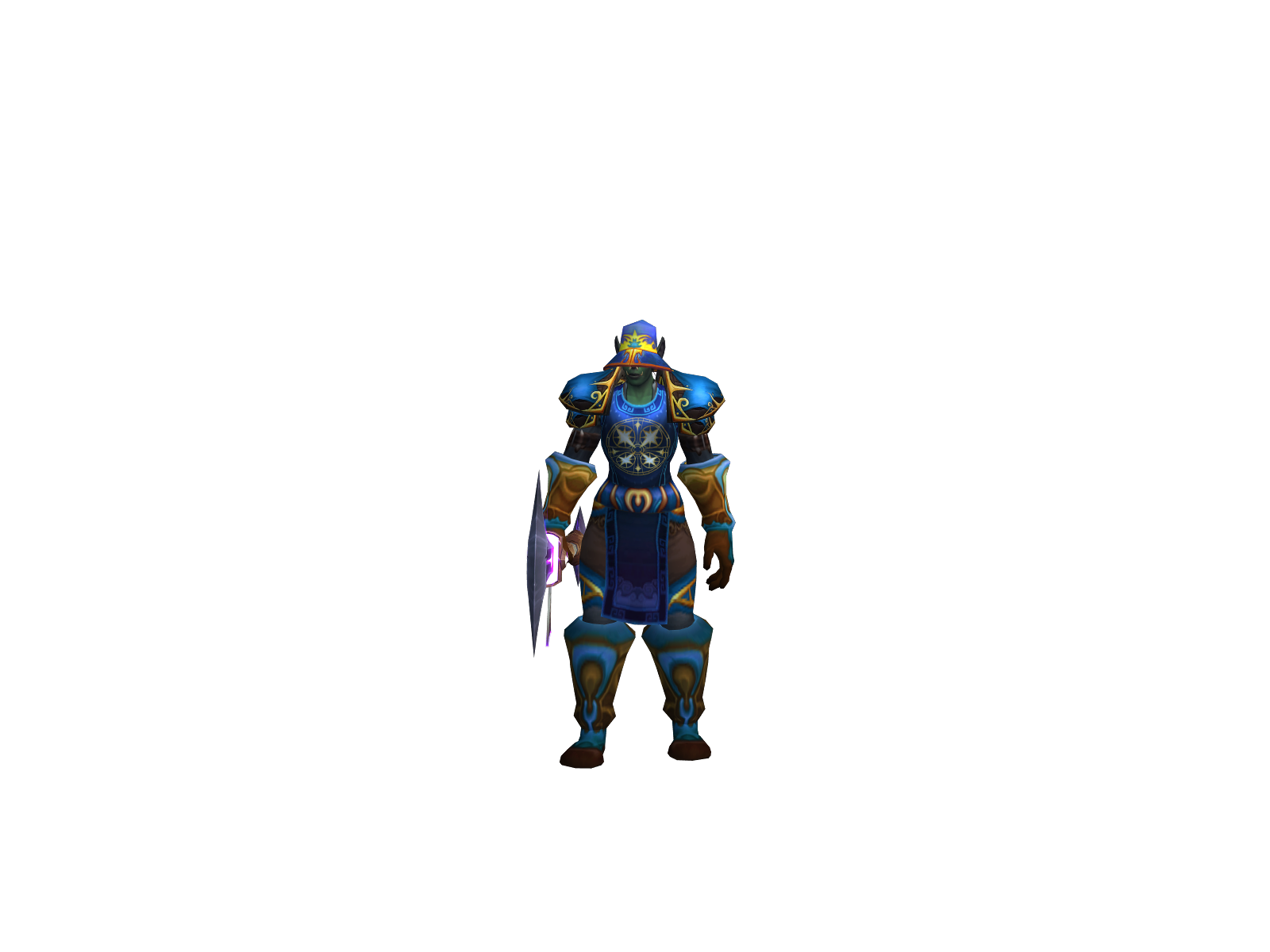 Dostroic 3D character render