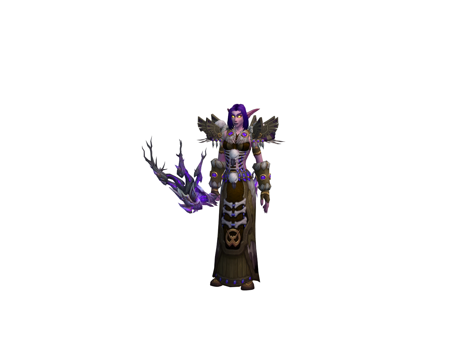 Unknøwndruid 3D character render