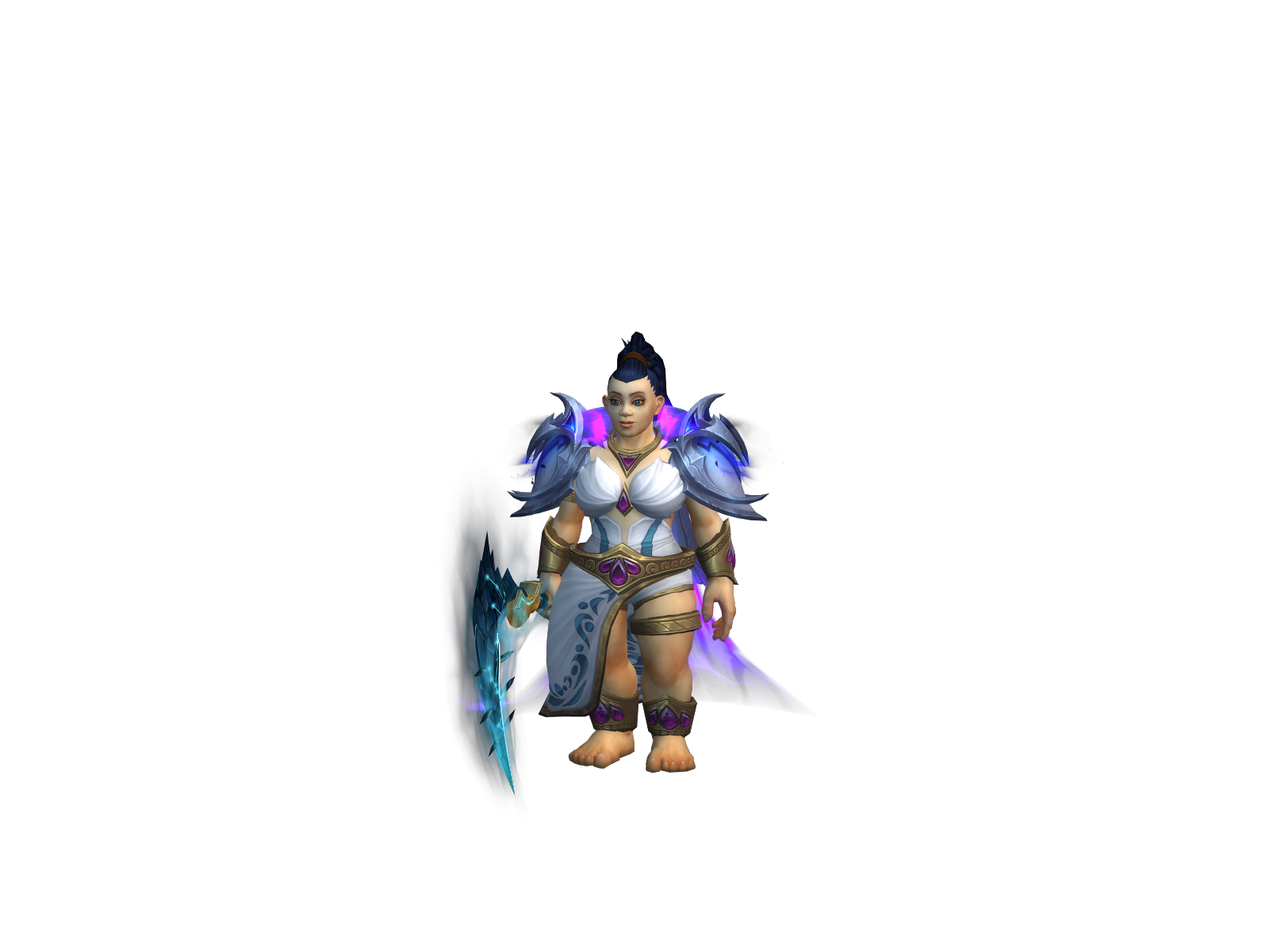 Scarvili 3D character render