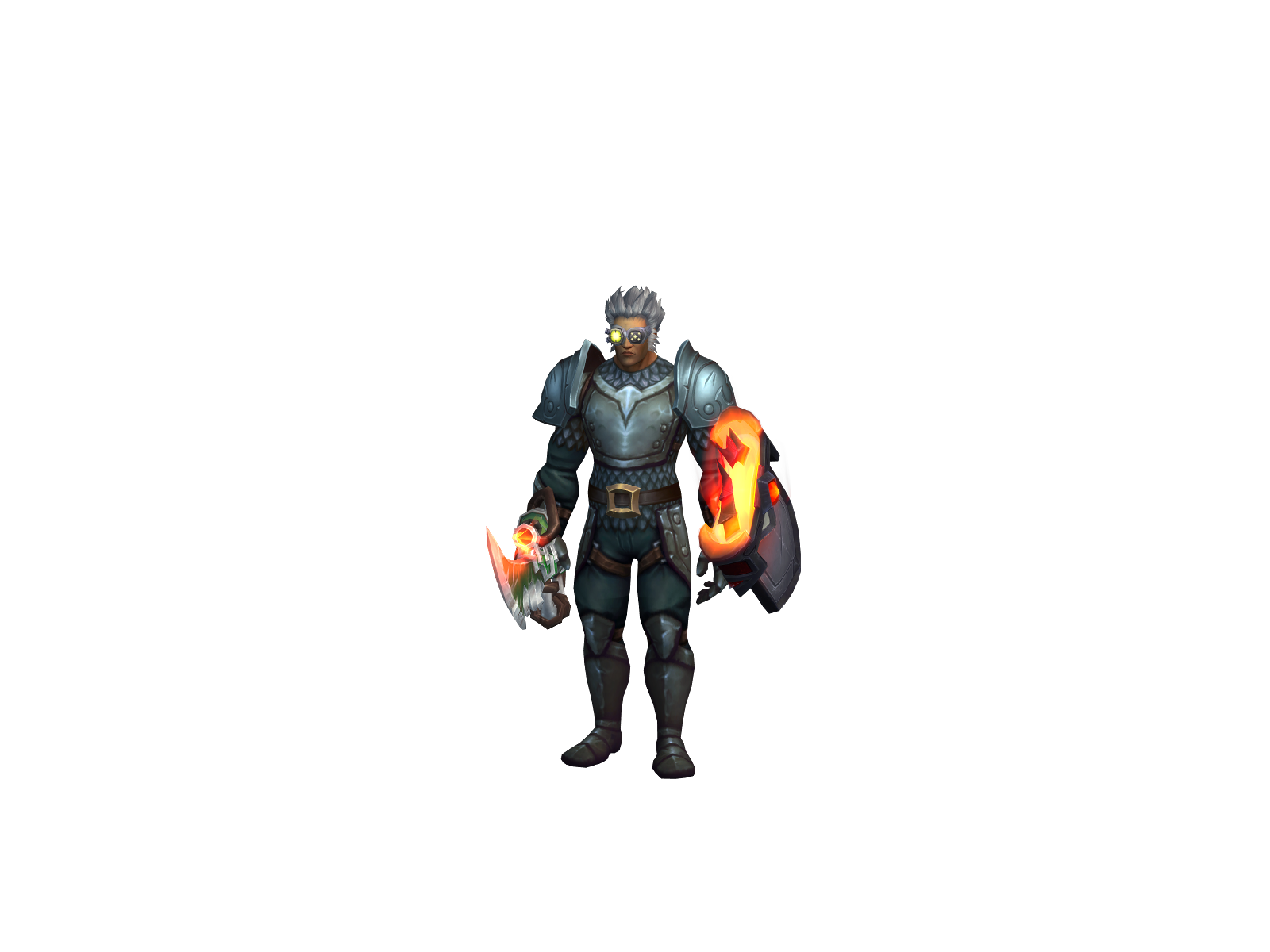 Solayus 3D character render