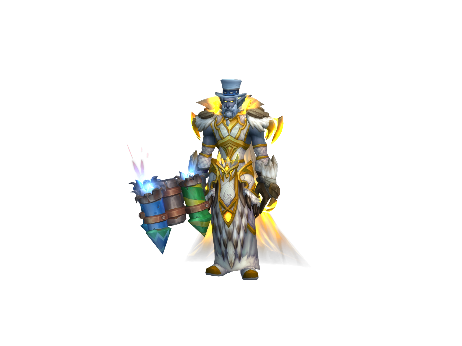 Forestcake 3D character render