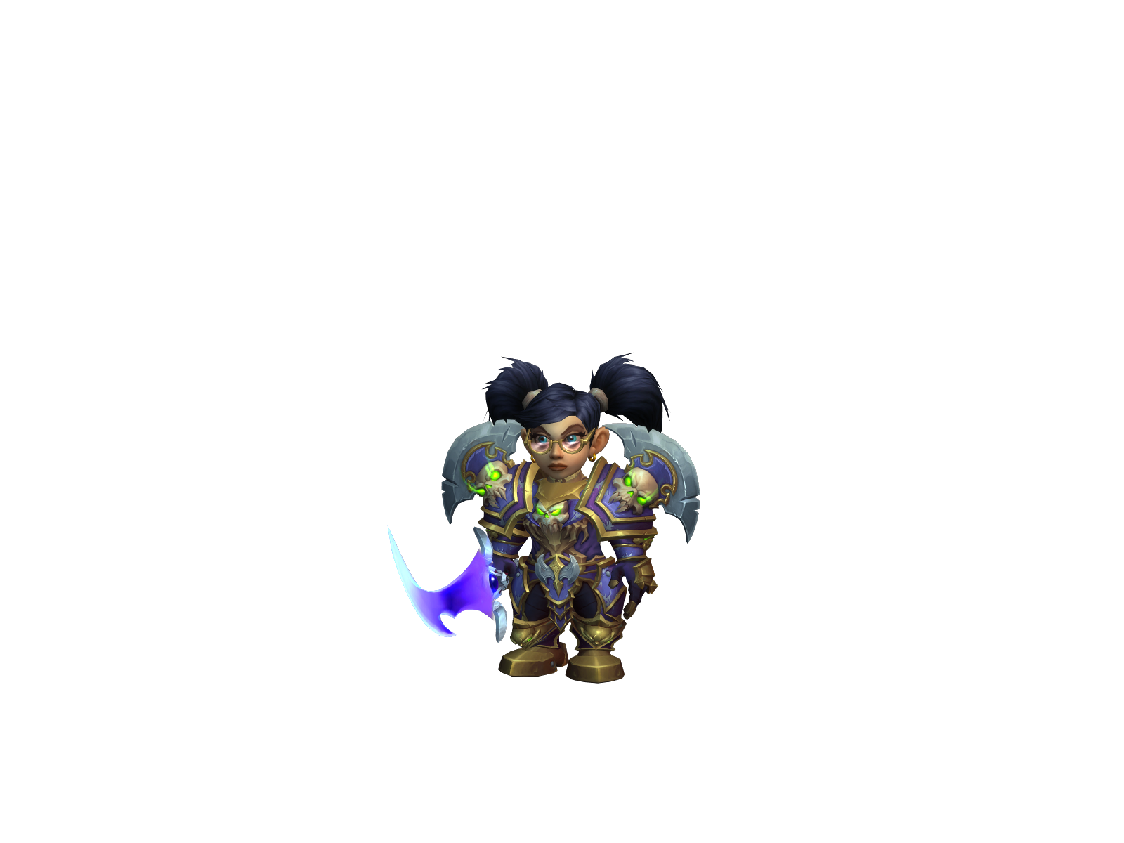 Âsantél 3D character render