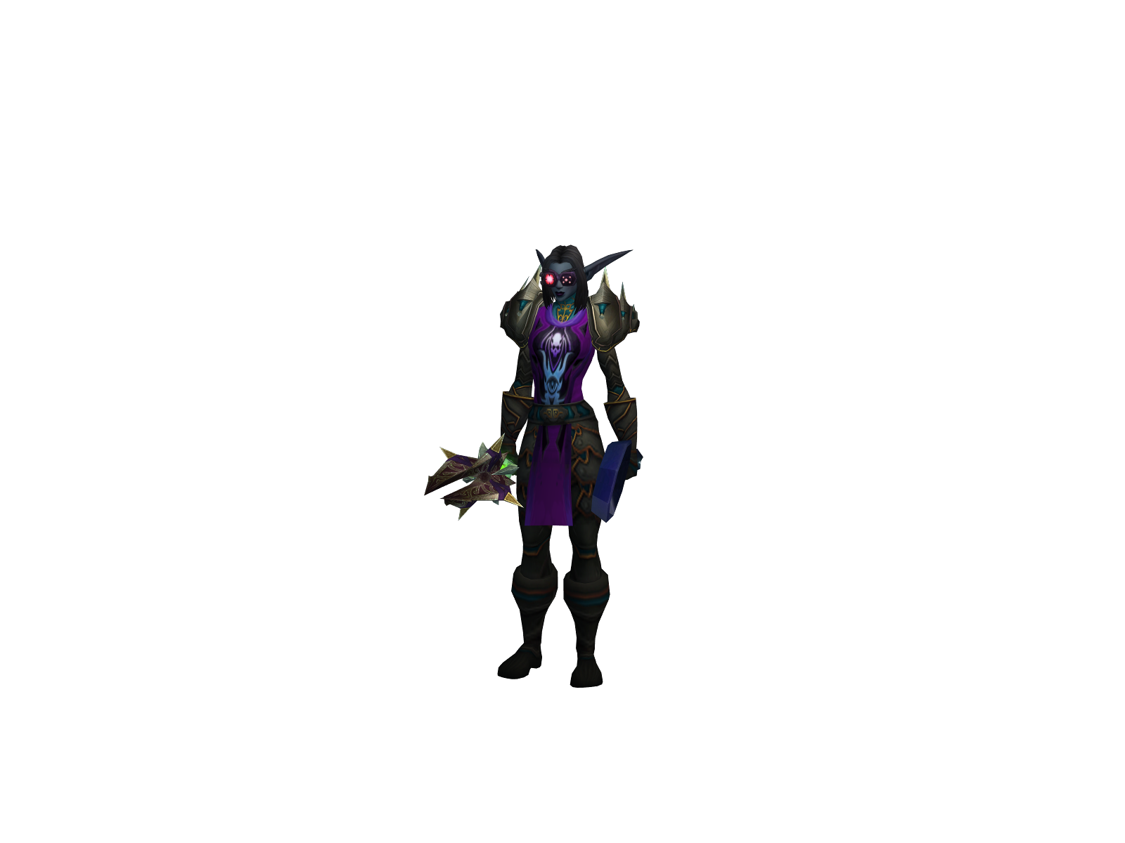 Wackyjacky 3D character render