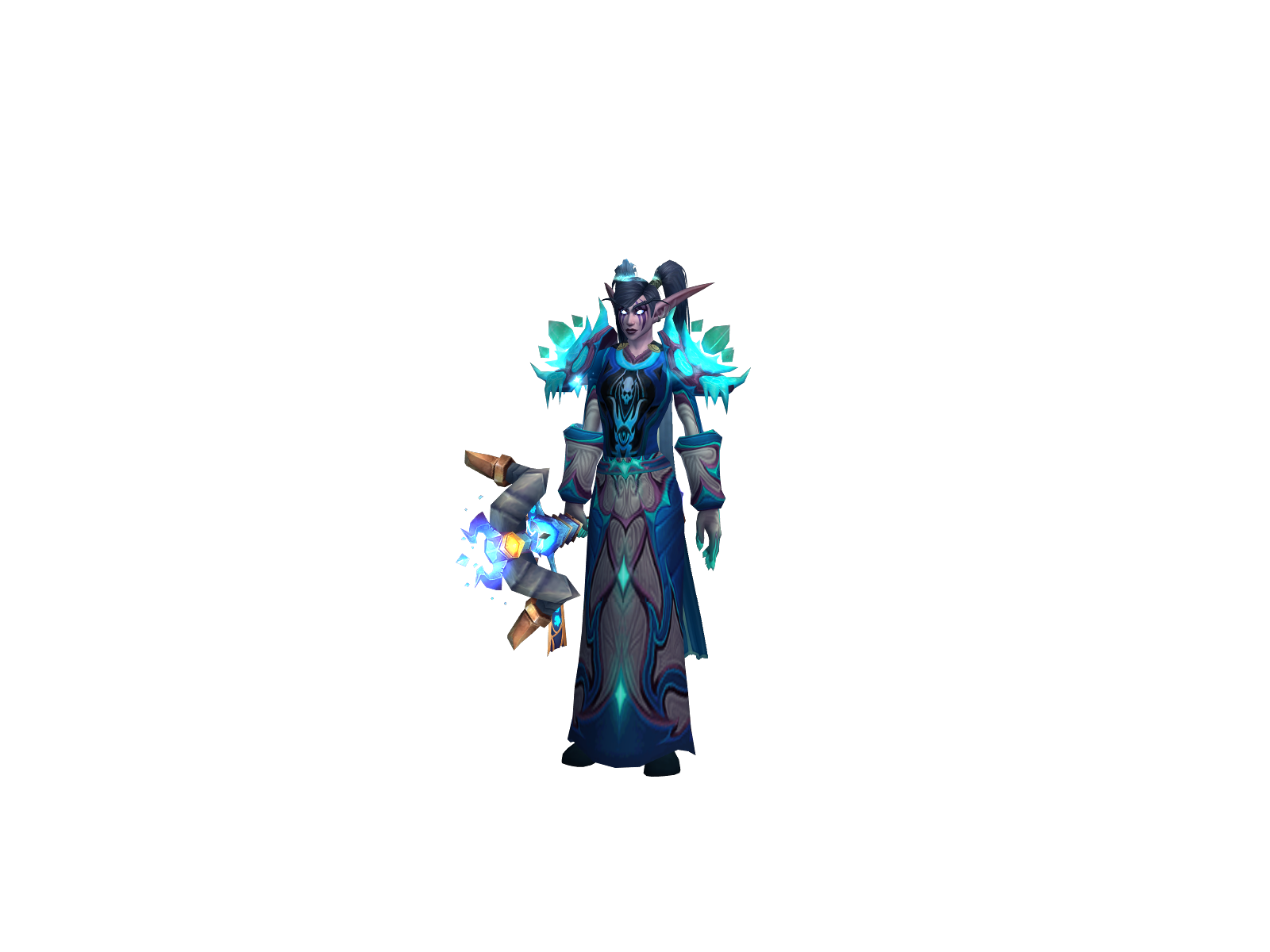 Ayóu 3D character render