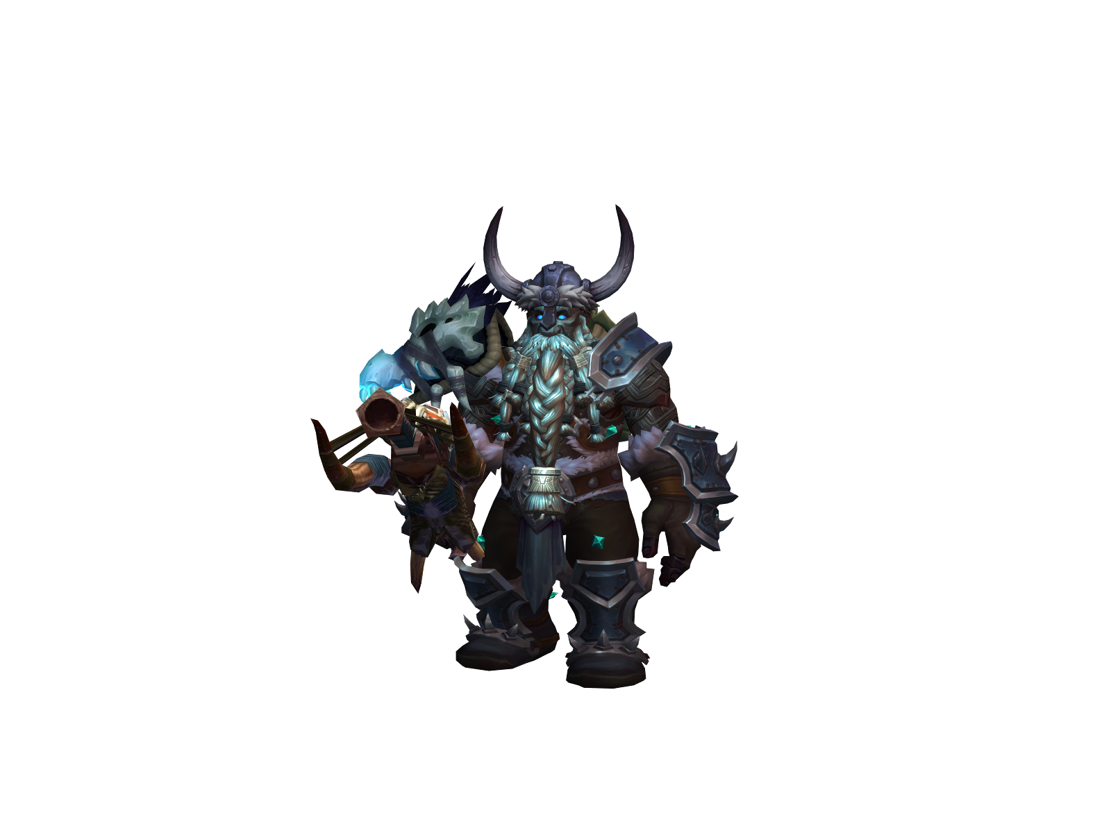 Tiredullr 3D character render