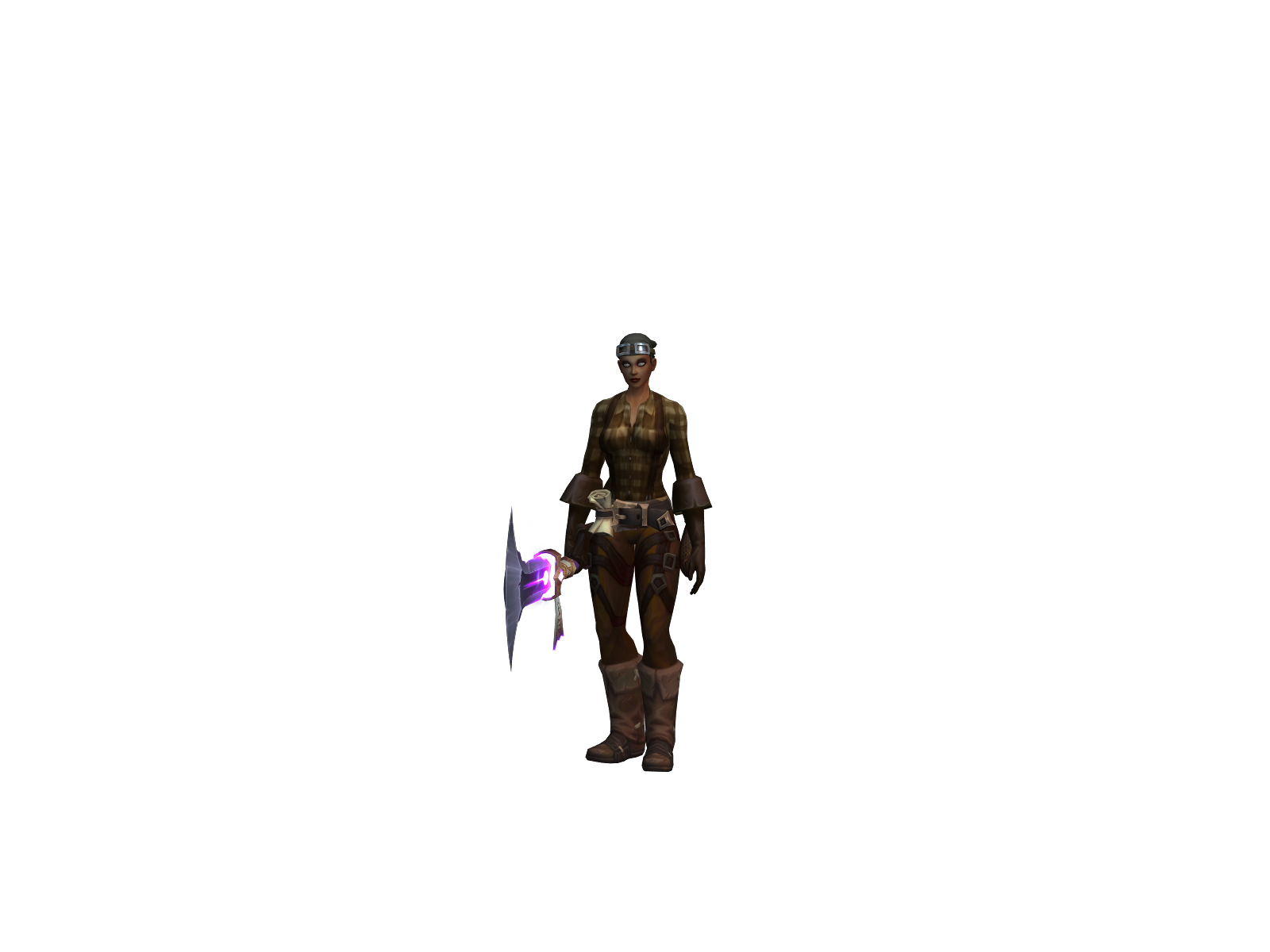 Trapmana 3D character render