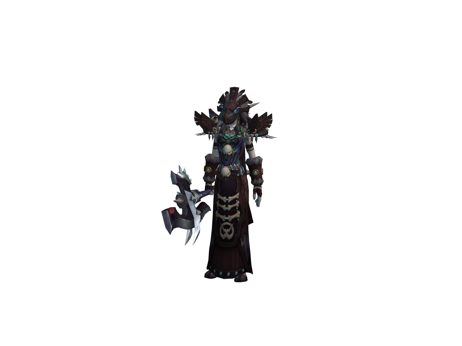 Flintý 3D character render
