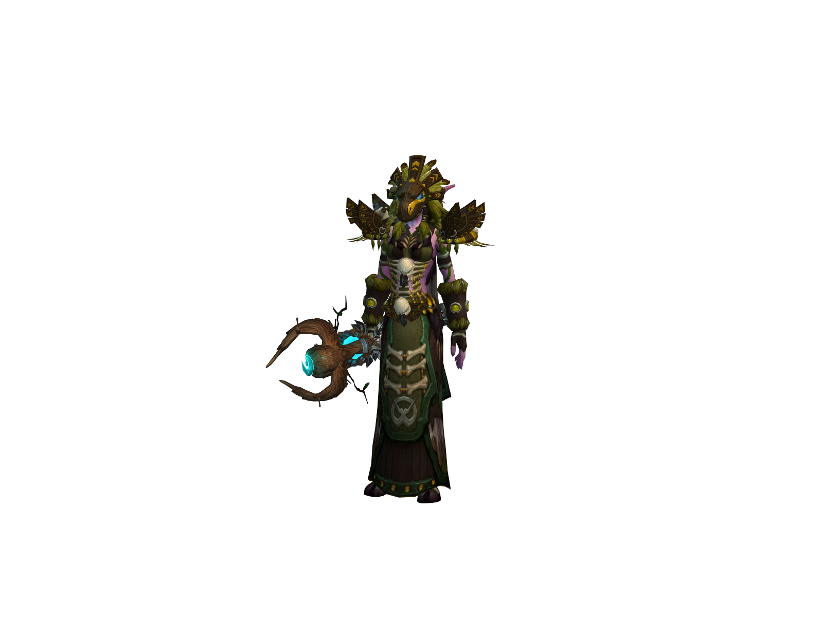 Tullalia 3D character render