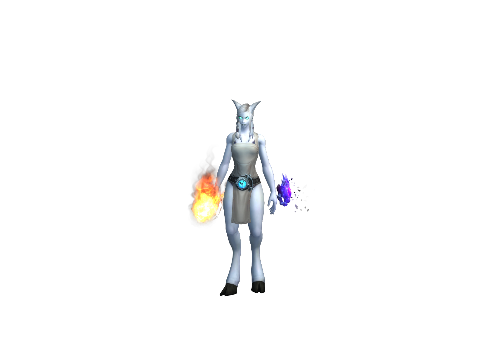 Nessadevil 3D character render