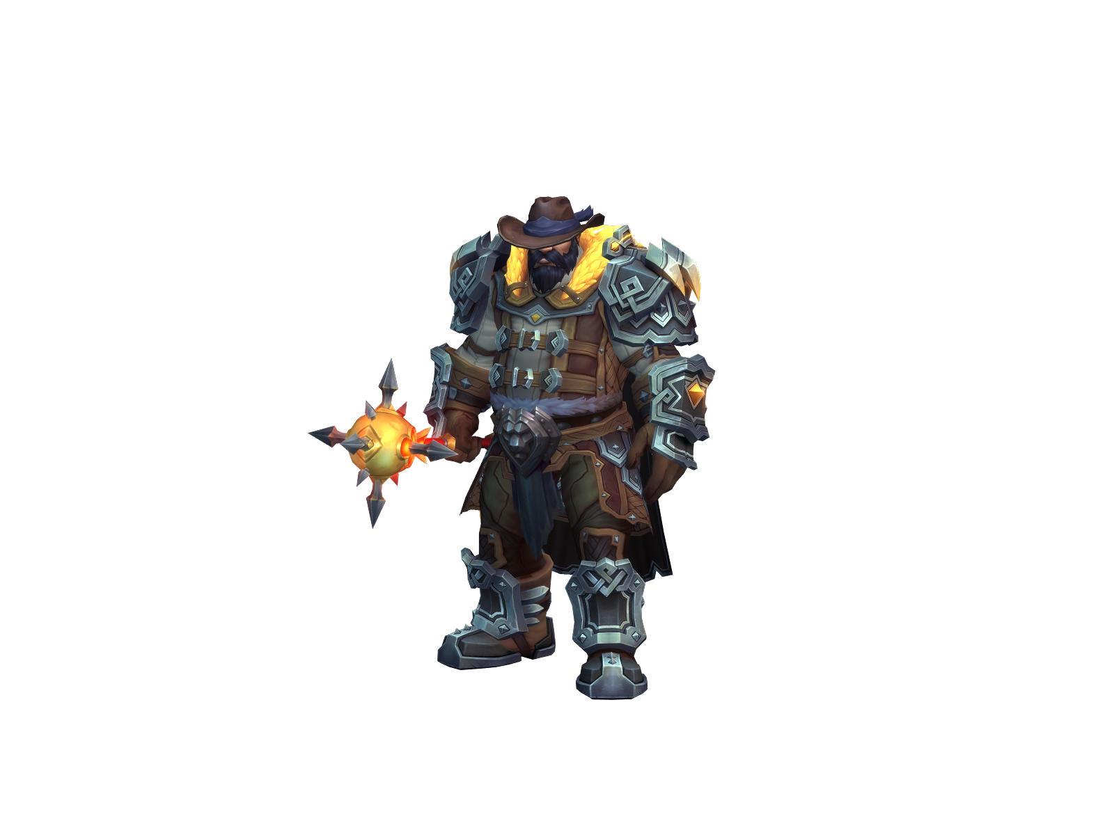 Bakhid 3D character render