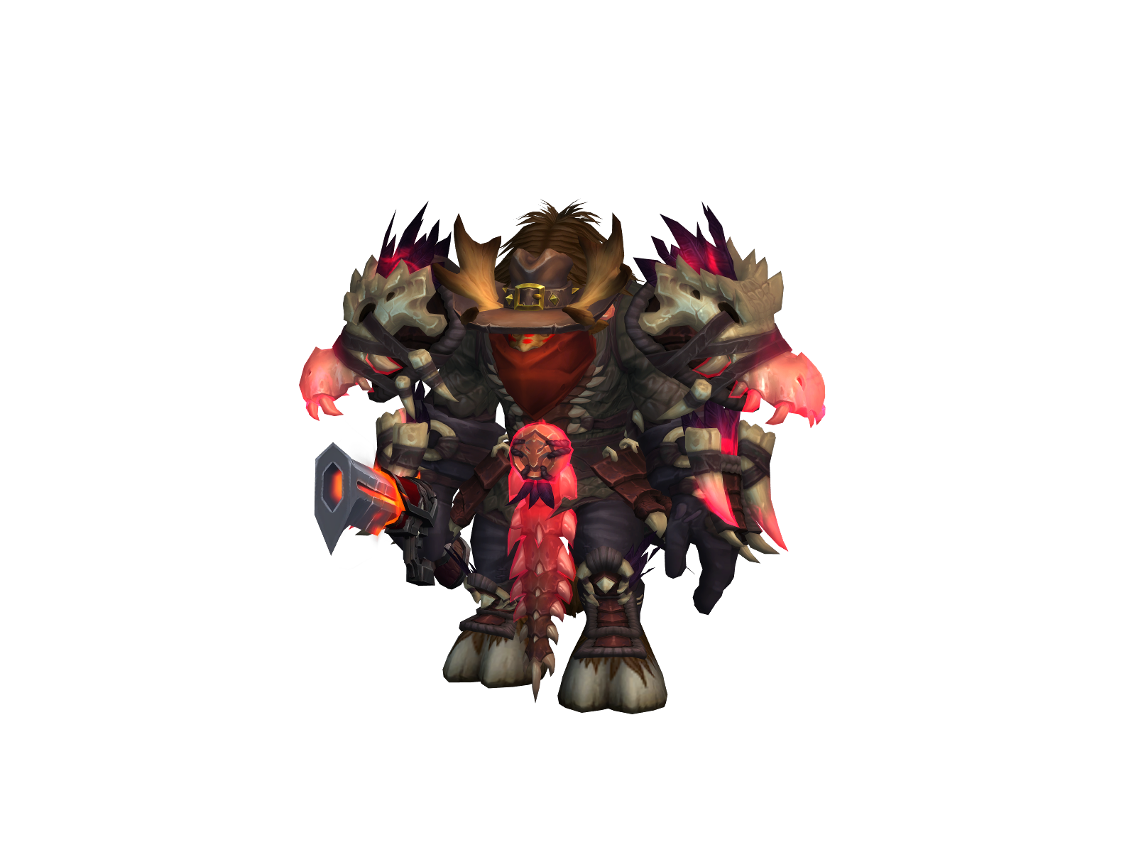 Hornofsight 3D character render