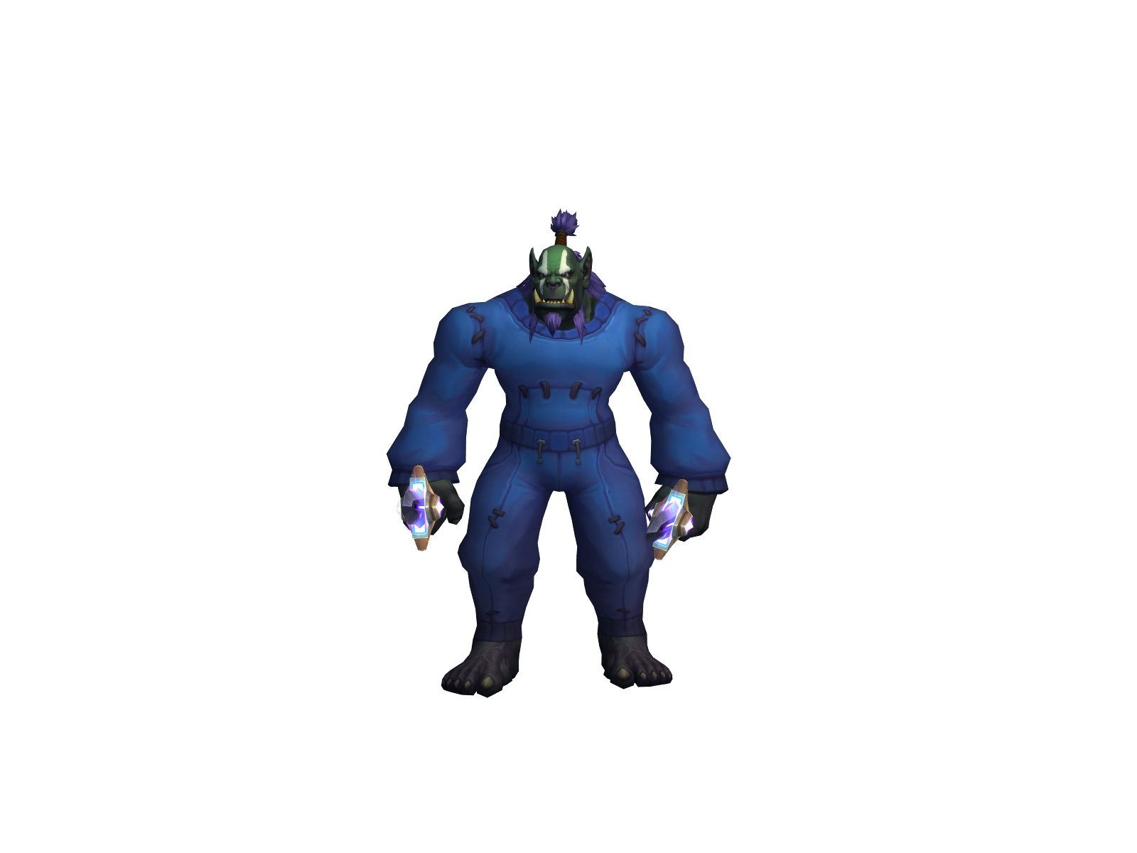 Nostey 3D character render