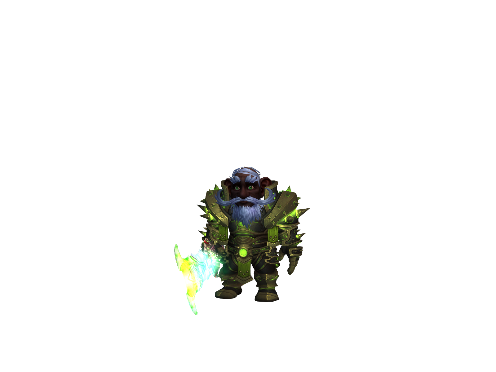 Zakaji 3D character render